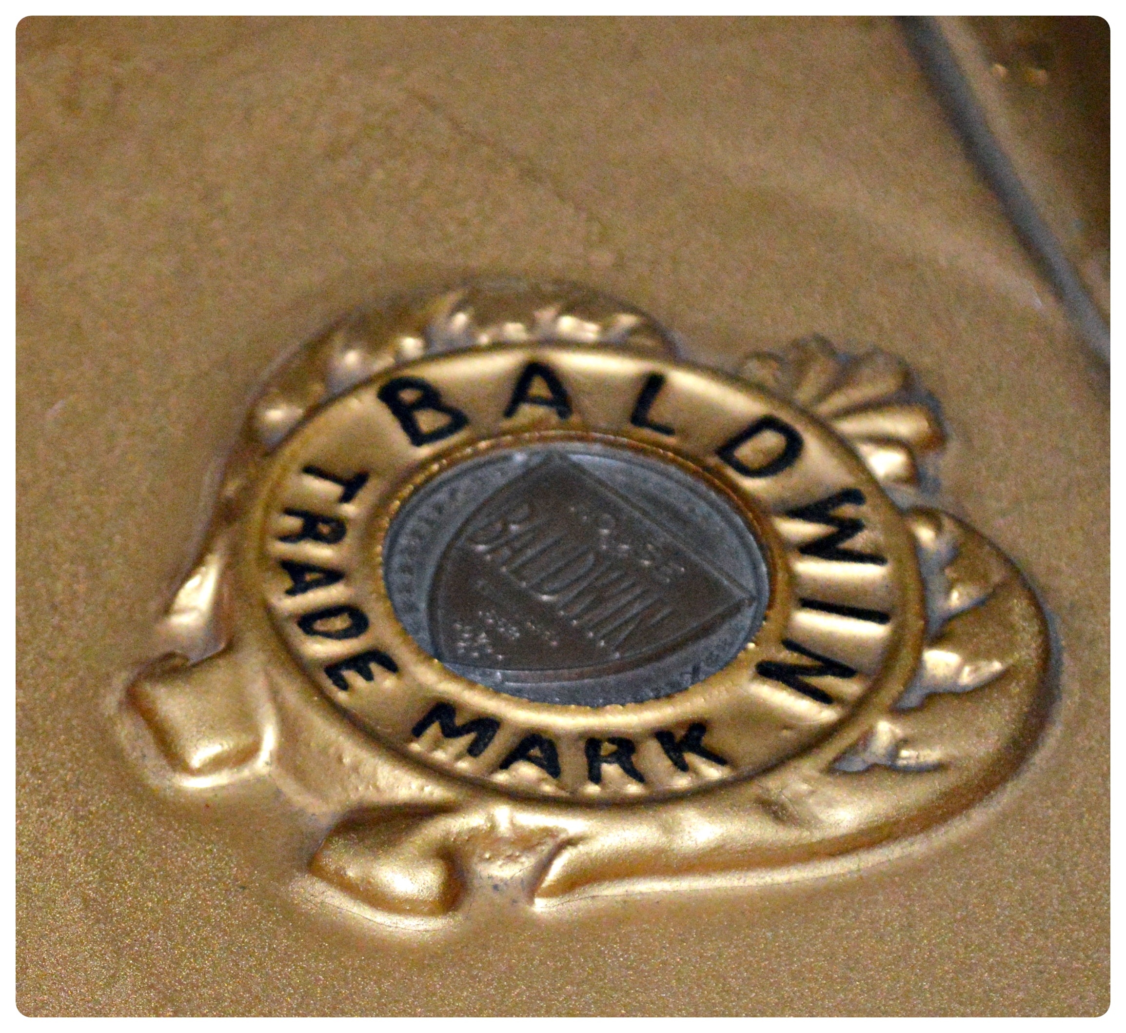 Baldwin Ebonized Baby Grand Piano, 1925