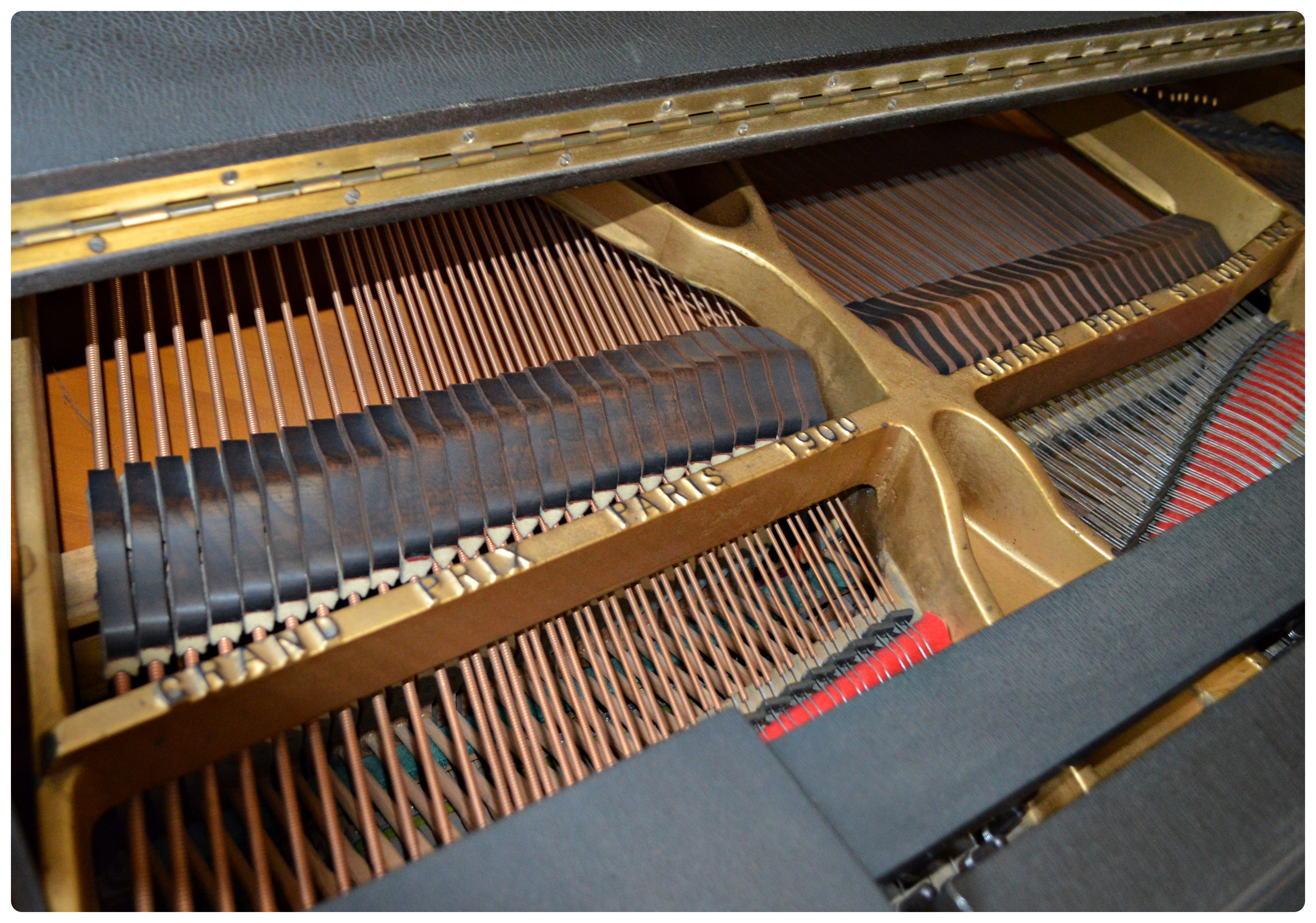Baldwin Ebonized Baby Grand Piano, 1925