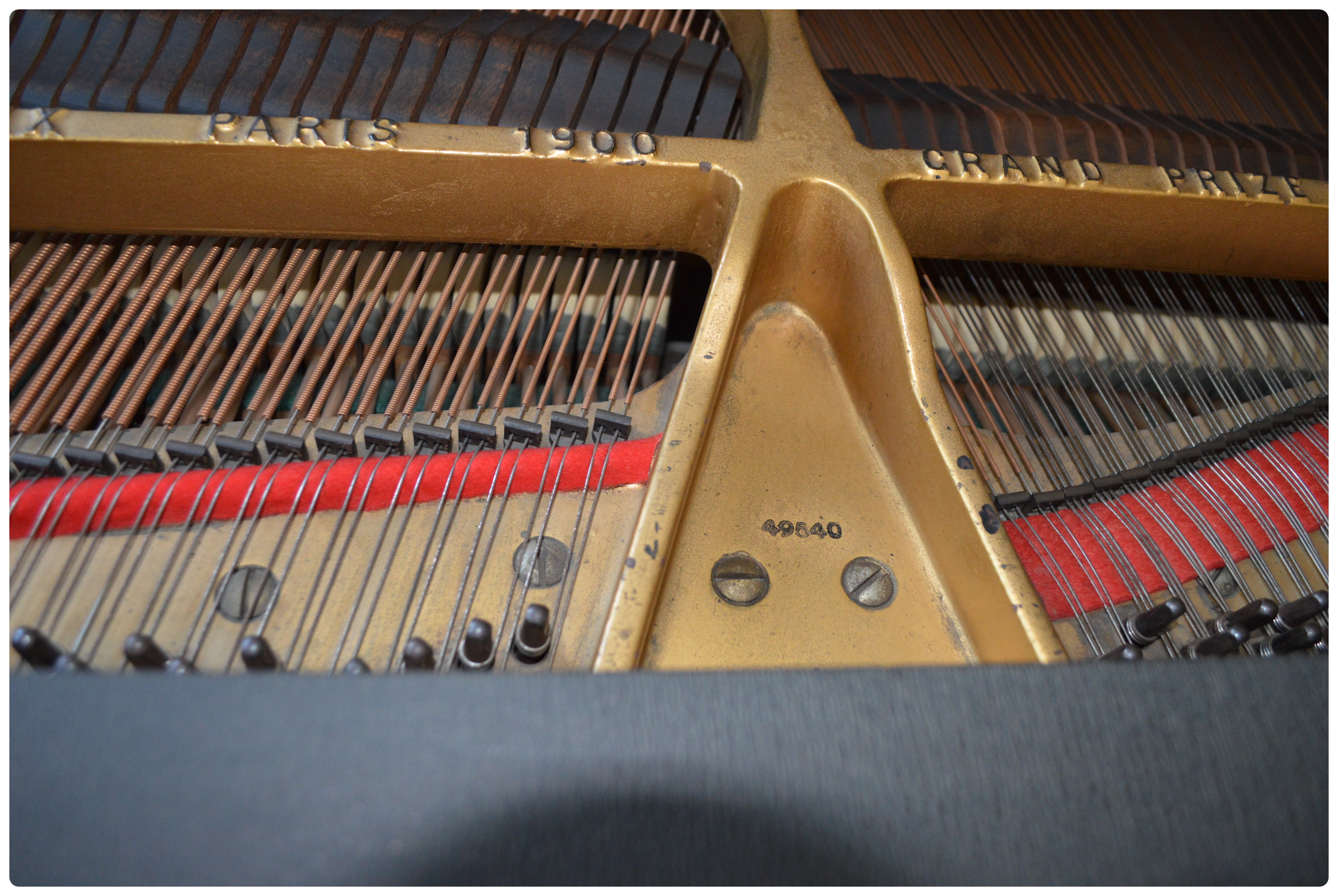 Baldwin Ebonized Baby Grand Piano, 1925