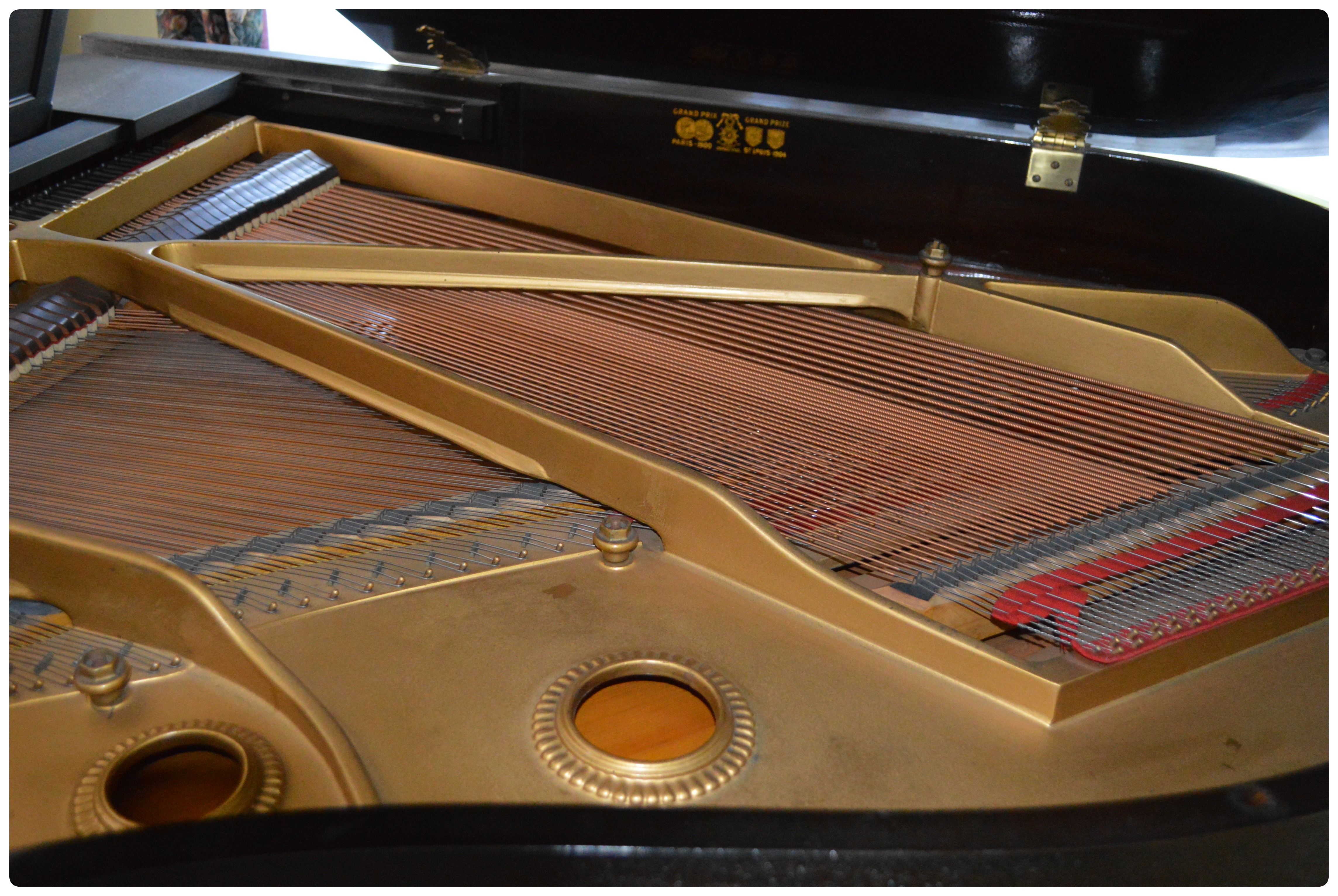 Baldwin Ebonized Baby Grand Piano, 1925