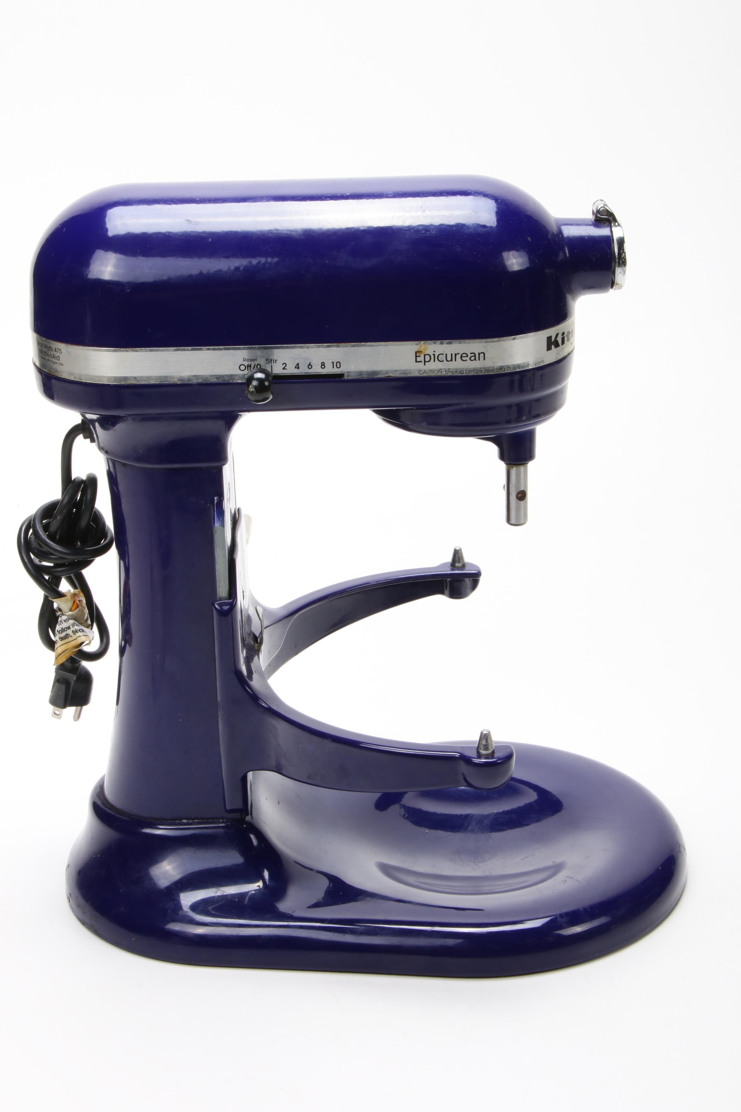 KitchenAid "Epicurean" Professional 600 Series 6 Qt. Plum Bowl-Lift Stand Mixer