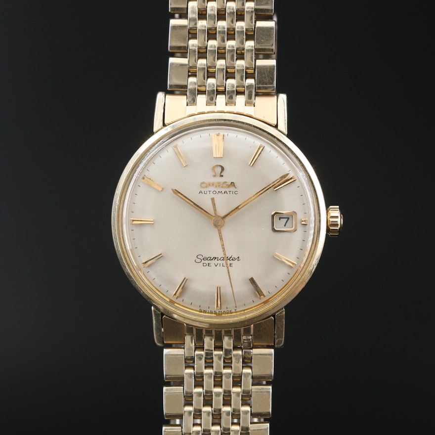 1965 Omega Seamaster Deville Gold Filled Automatic Wristwatch