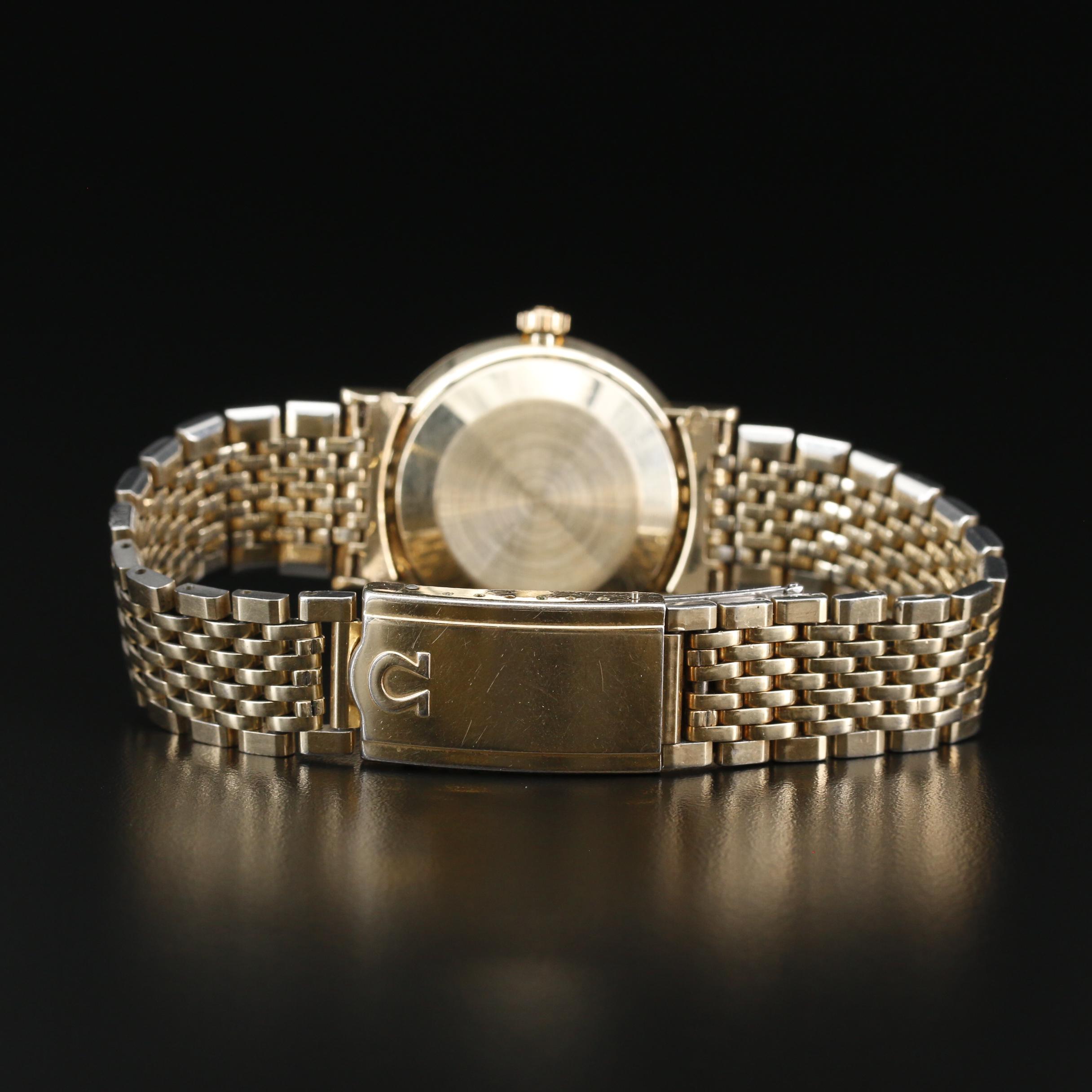 1965 Omega Seamaster Deville Gold Filled Automatic Watch