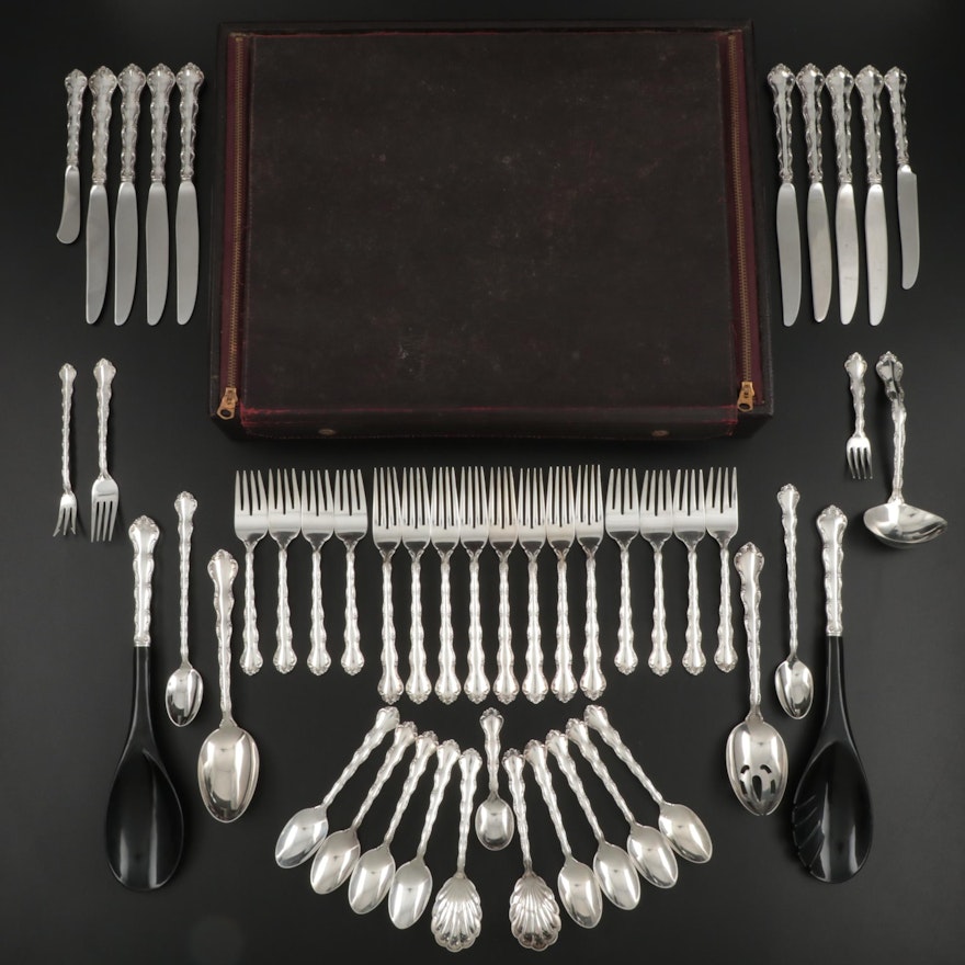 Reed & Barton "Tara" Sterling Silver Flatware, Mid to Late 20th Century