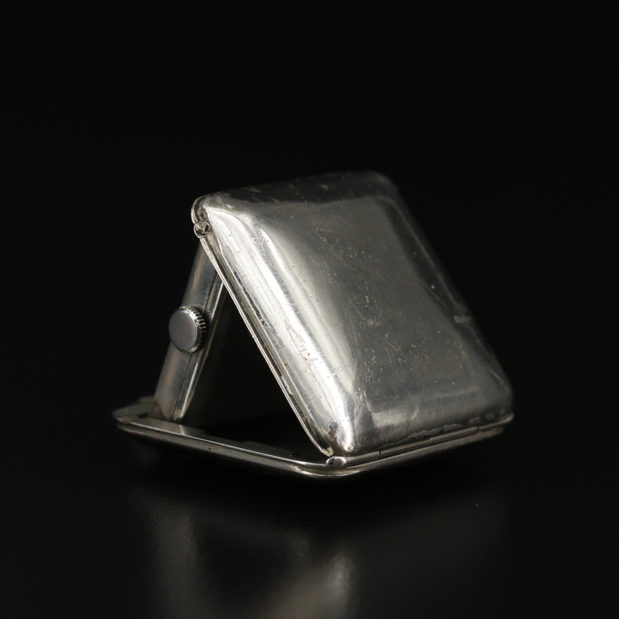 Vintage Bucherer Stem Wind Purse Watch