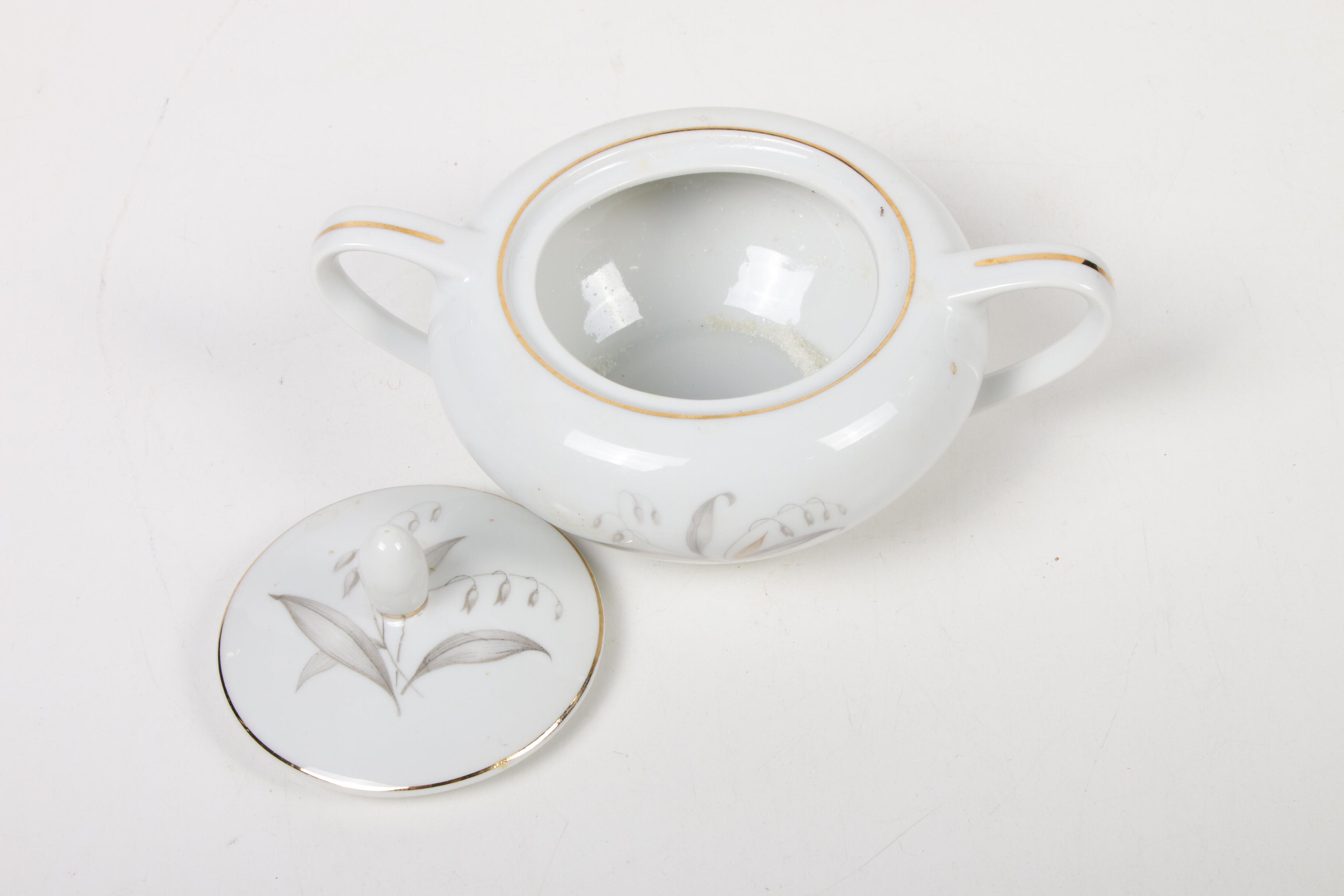 Kaysons "Golden Rhapsody" Fine China Dinnerware, 1961