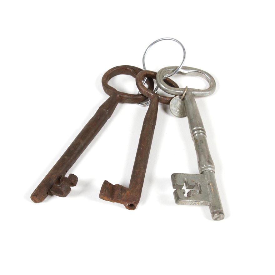 Antique and Vintage Skeleton Keys