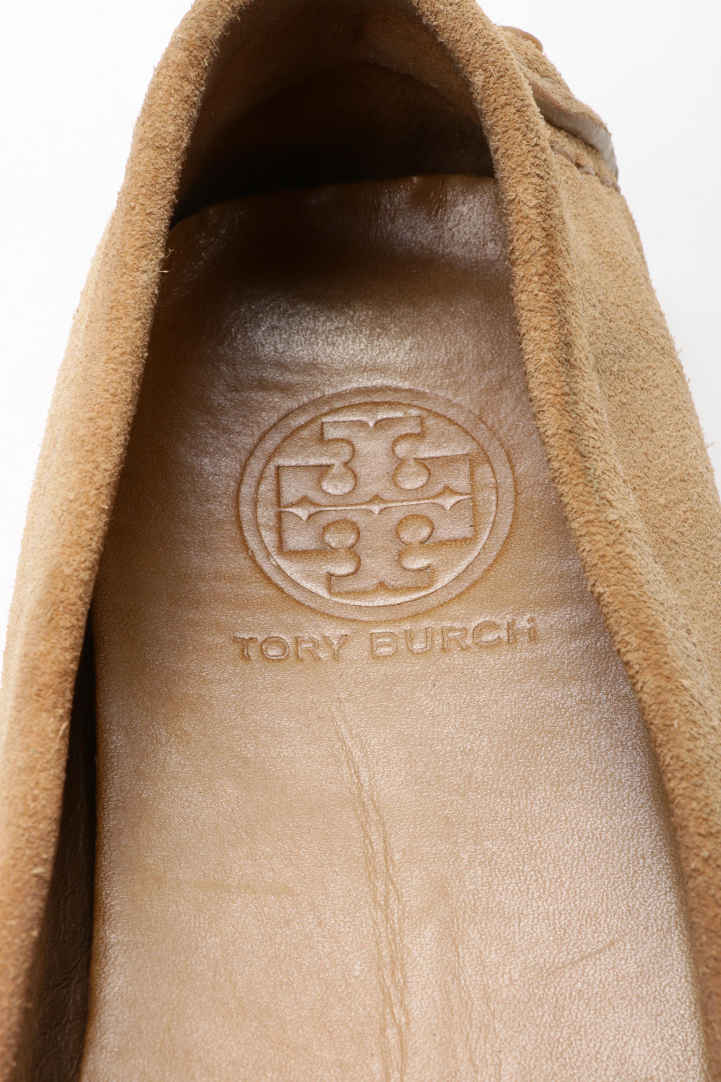 Tory Burch Daria Suede Driving Loafers