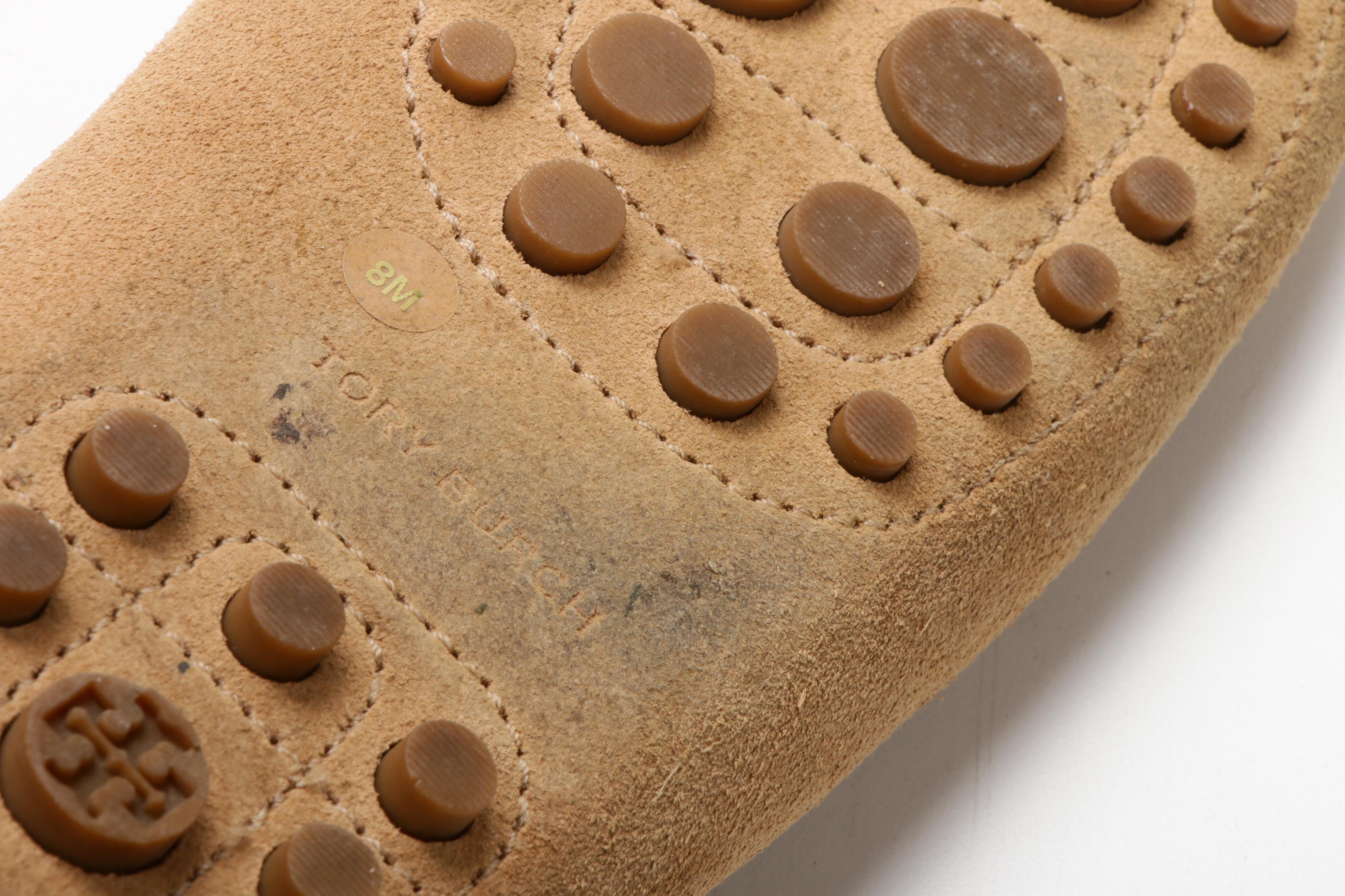 Tory Burch Daria Suede Driving Loafers