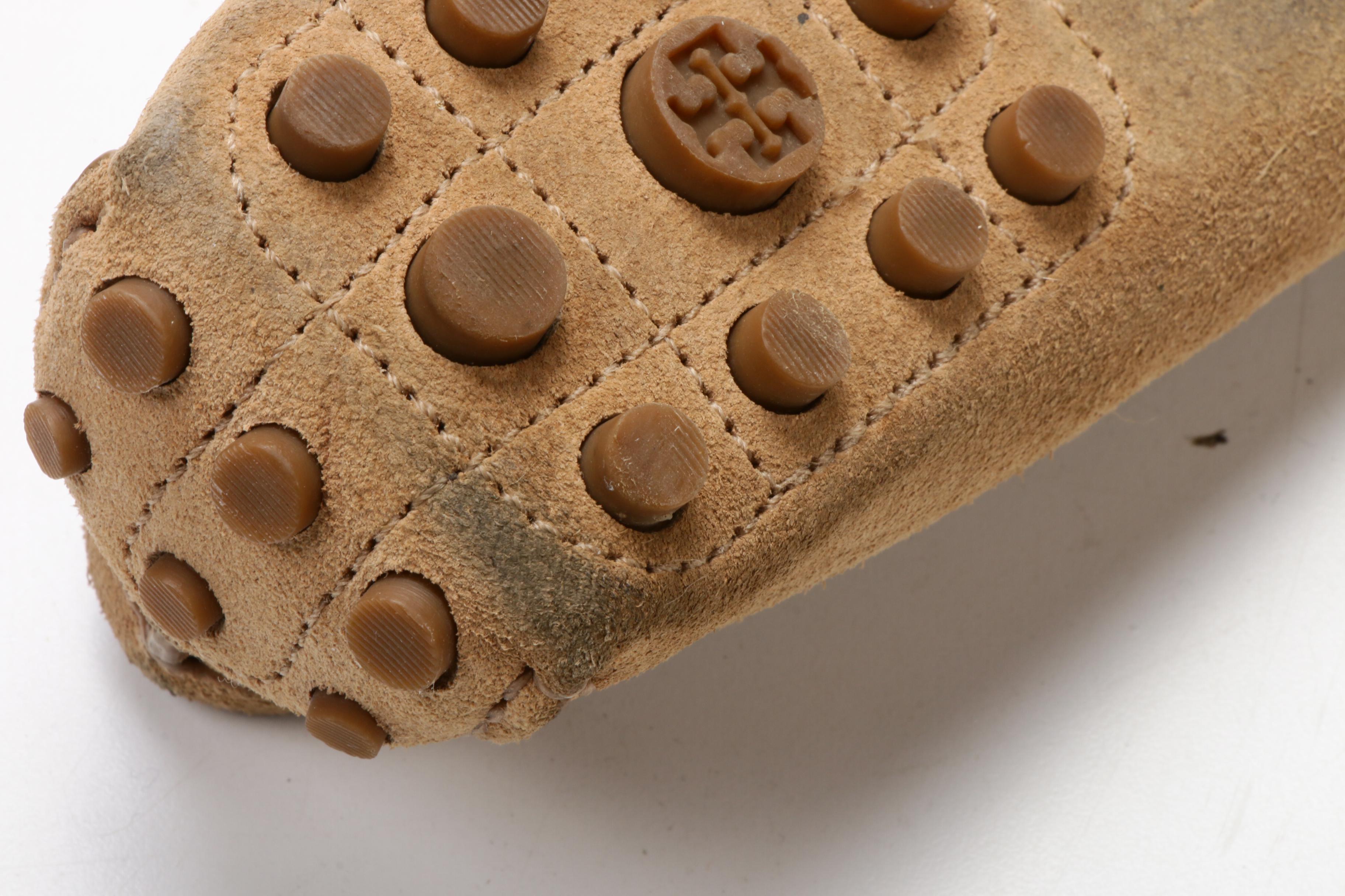 Tory Burch Daria Suede Driving Loafers