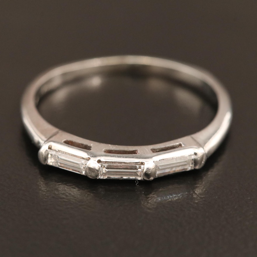 14K Diamond Band