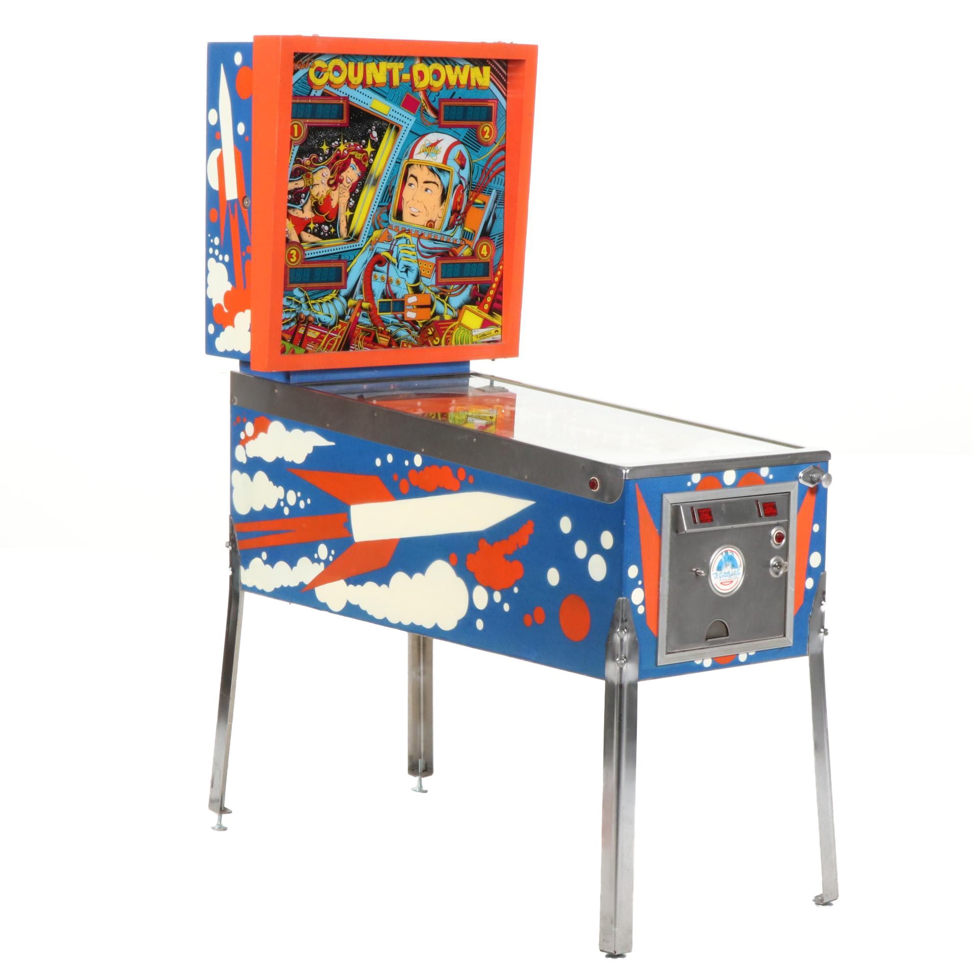 "Count Down" Pinball Machine, 1979