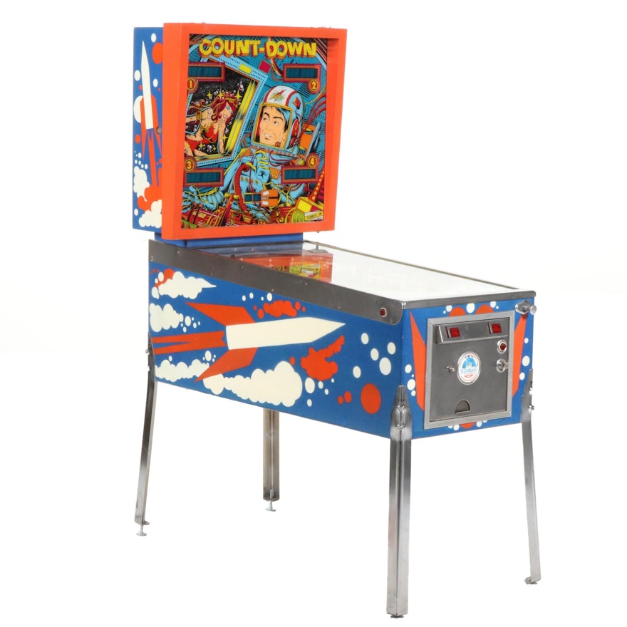 "Count Down" Pinball Machine, 1979