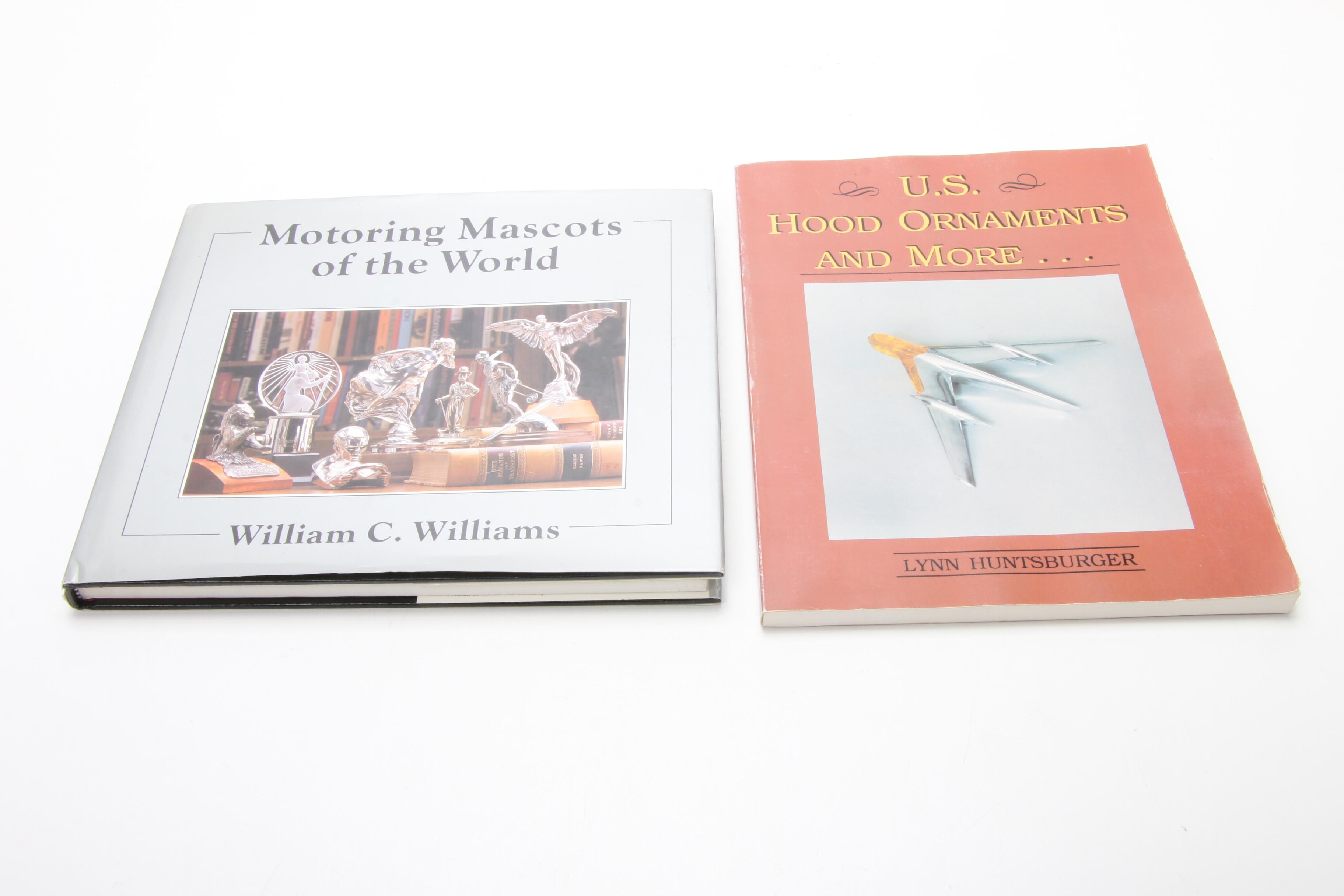 1950 Blackstone "Super Chief" Indian Head Pontiac Hood Ornament with Books