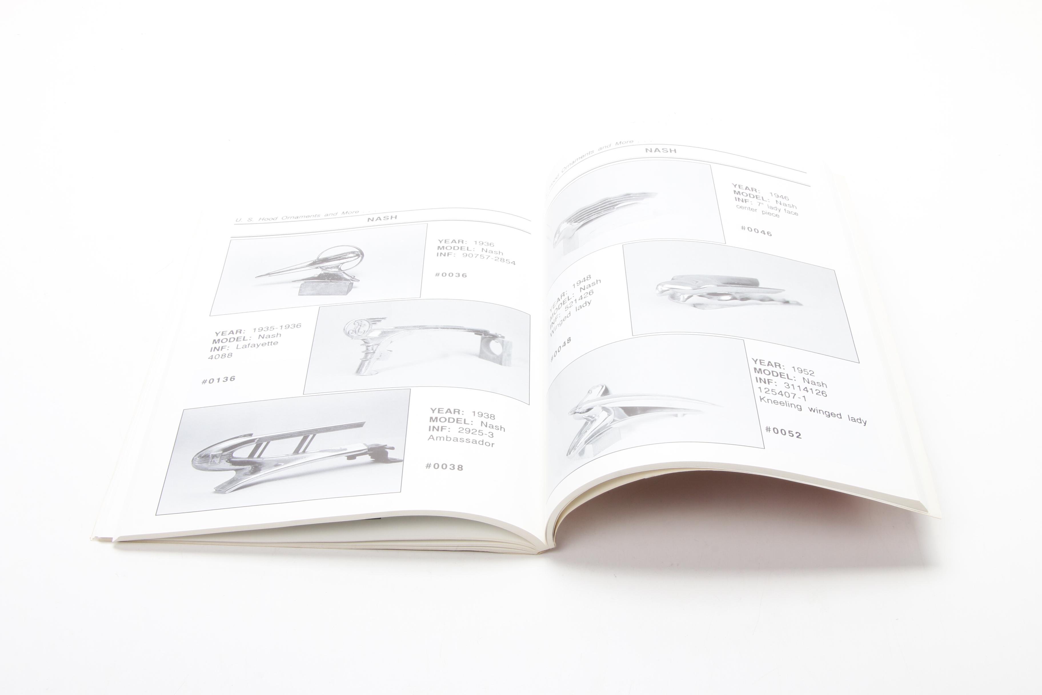 1950 Blackstone "Super Chief" Indian Head Pontiac Hood Ornament with Books