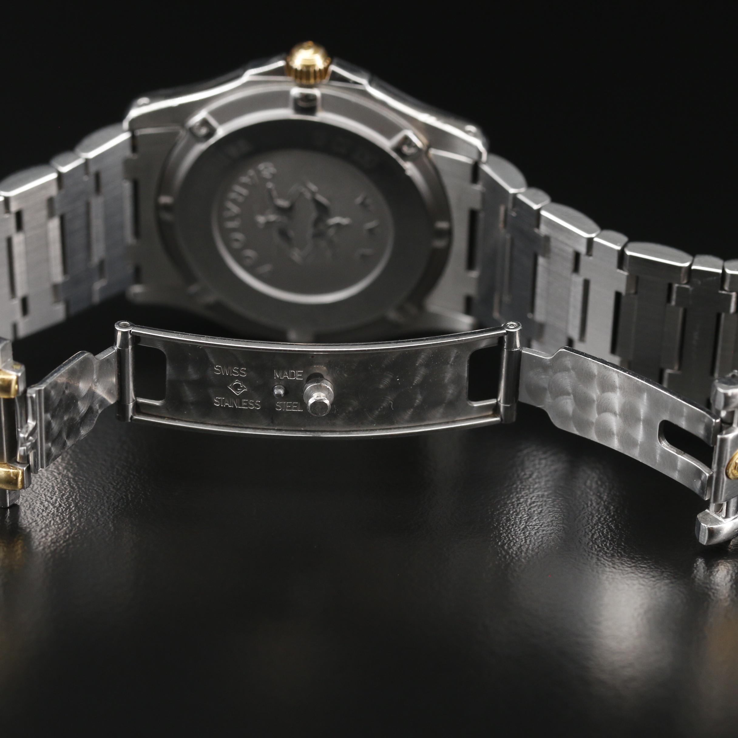 Concord Saratoga SL Mosaic Dial 18K and Stainless Steel Quartz Watch