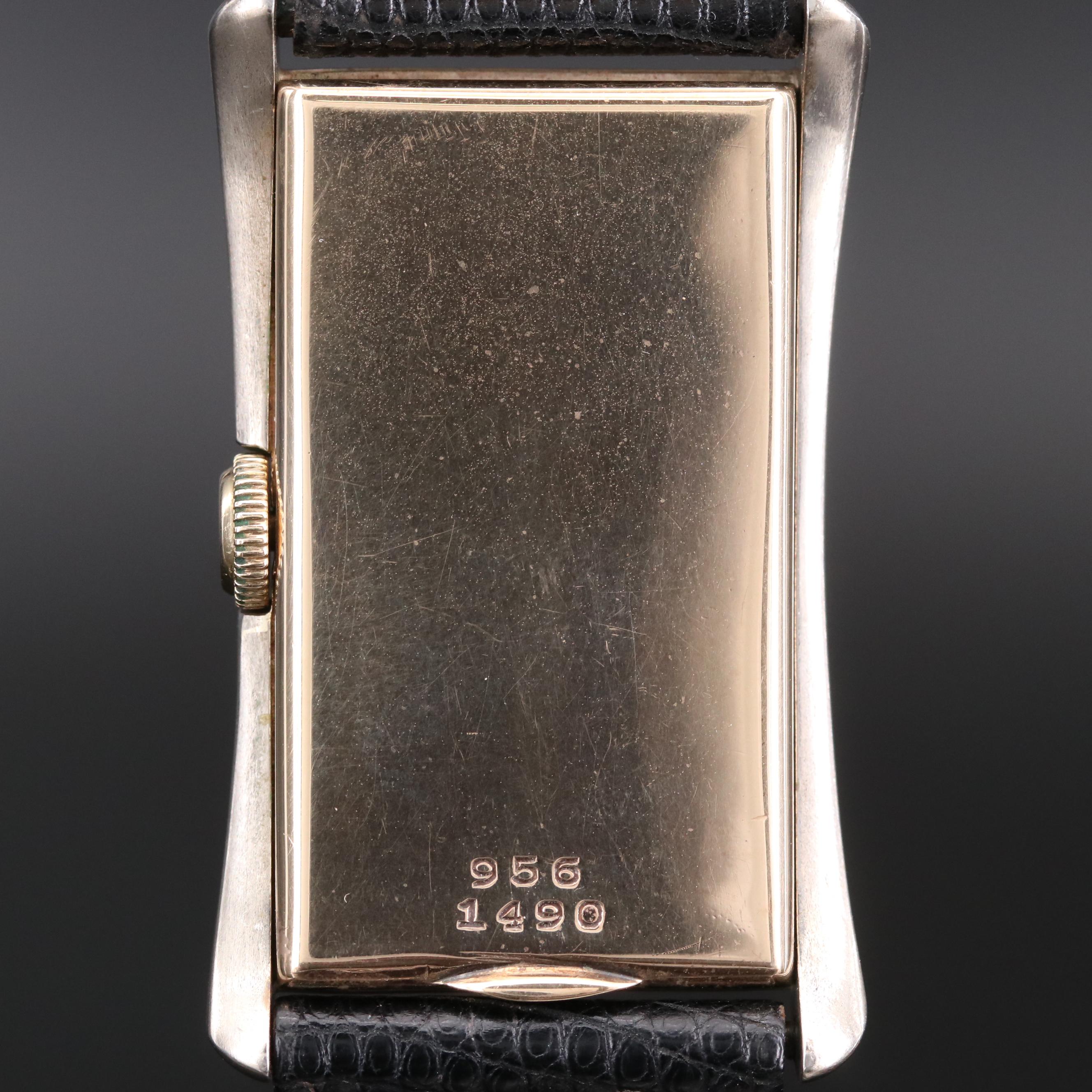 Vintage Rolex Prince 9K Gold Doctors Stem Wind Watch