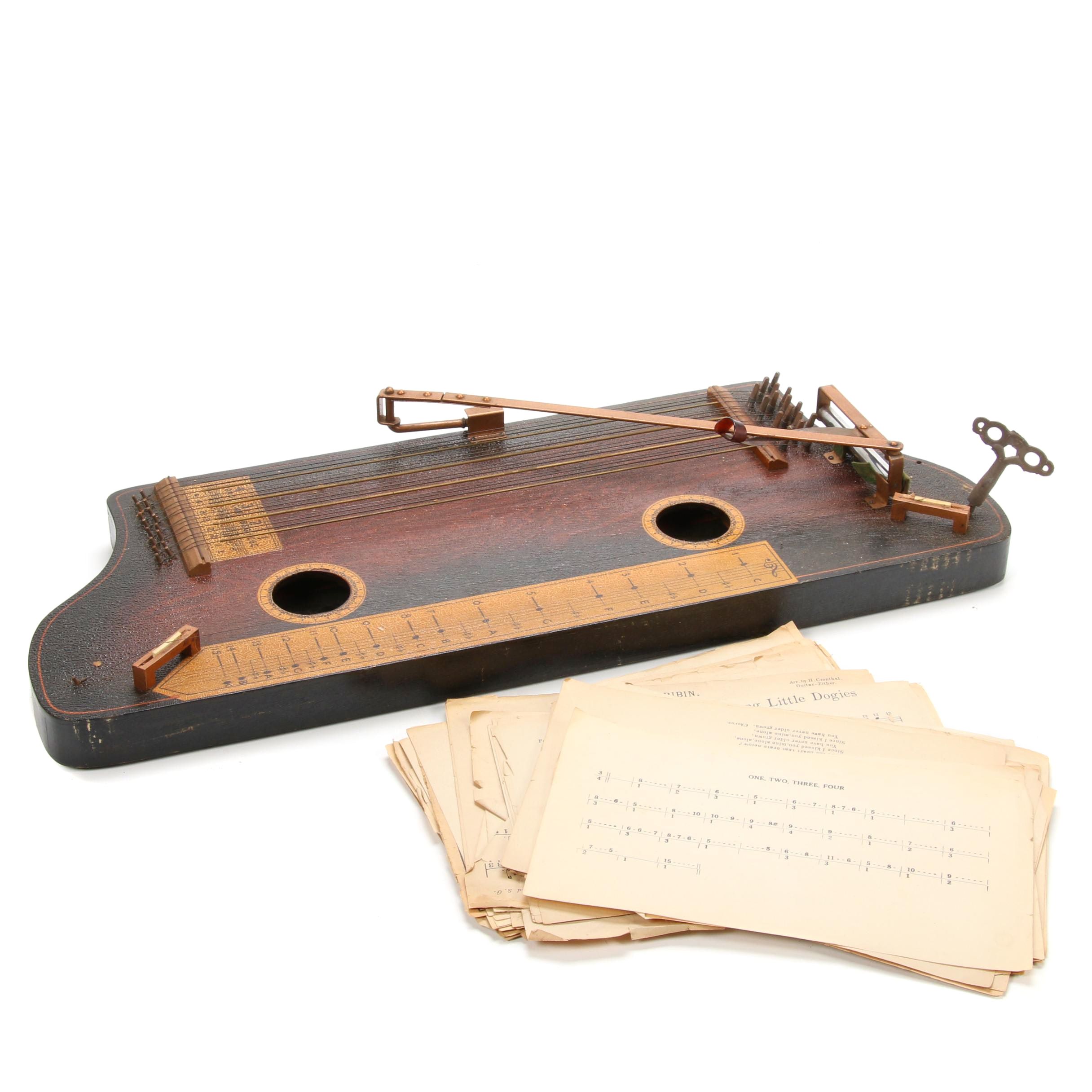 1940s Hawaiian Tremoloa Fretless Zither