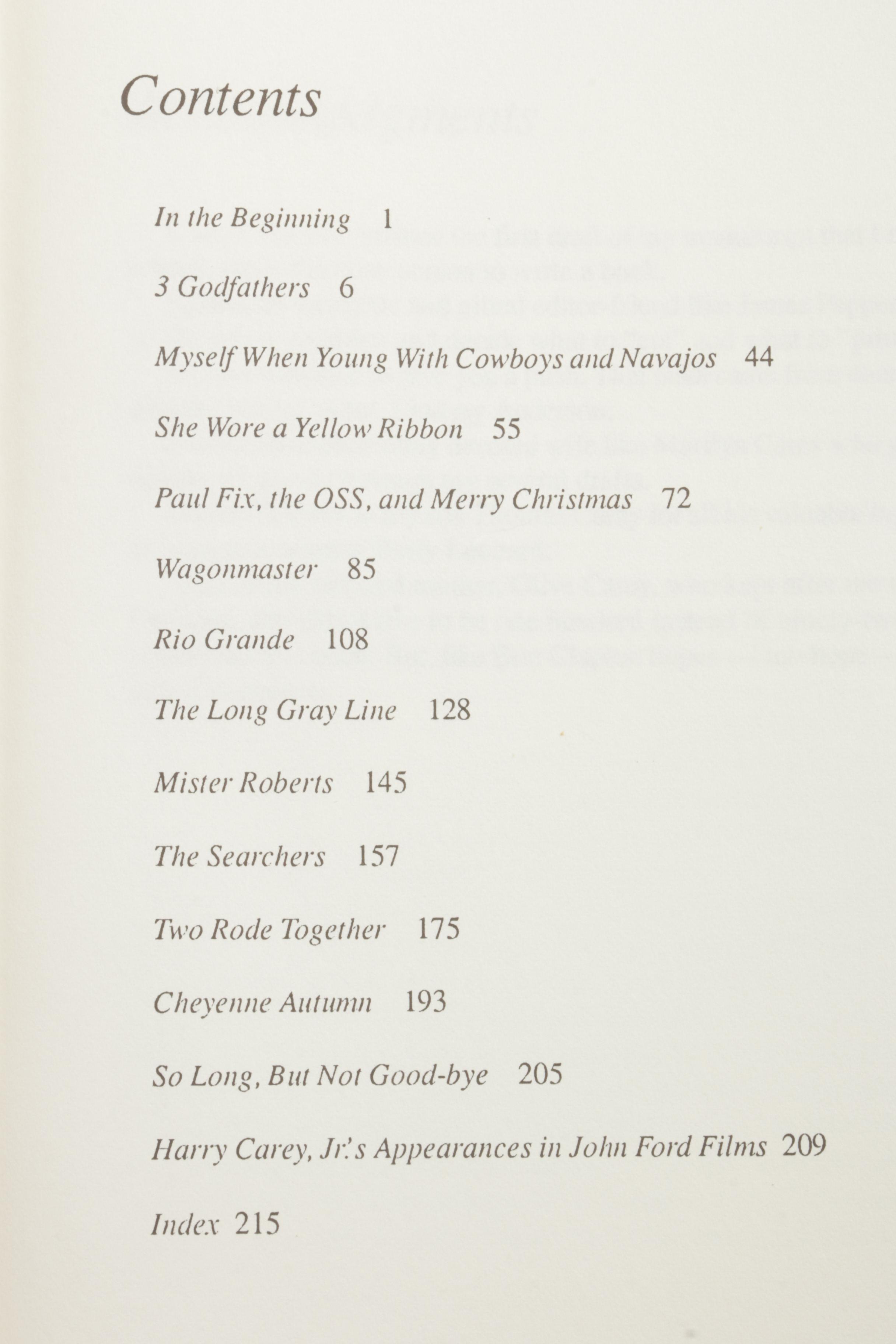 Harry Carey, Jr. Signed "Company of Heroes", First Edition