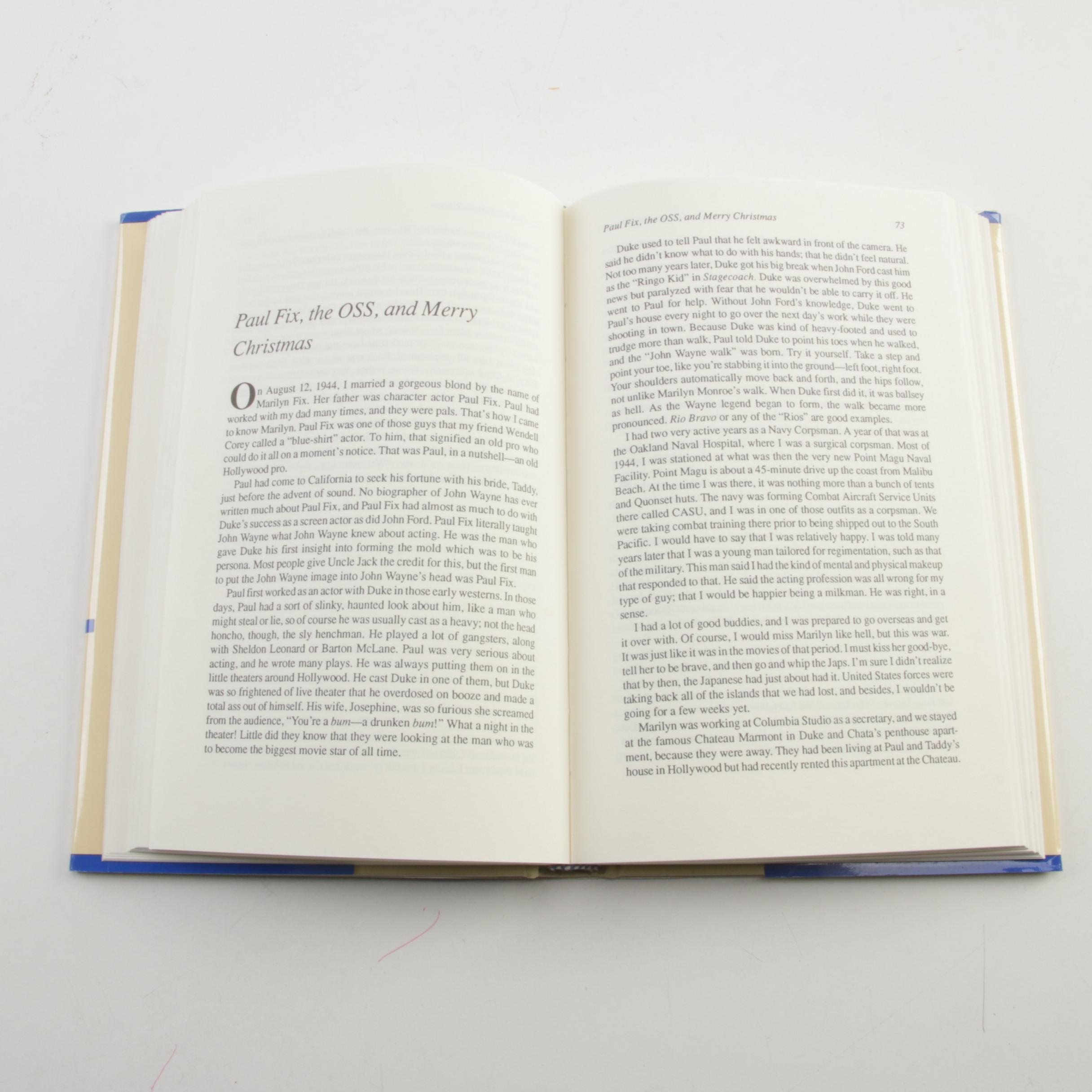 Harry Carey, Jr. Signed "Company of Heroes", First Edition