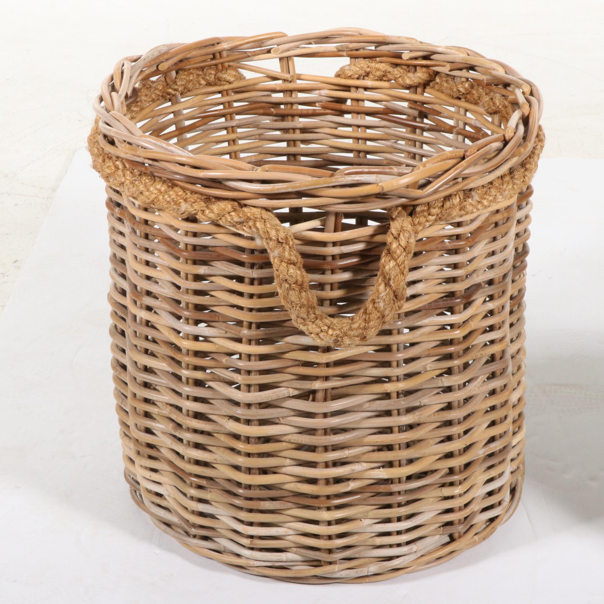 Large Decorative Baskets, Contemporary