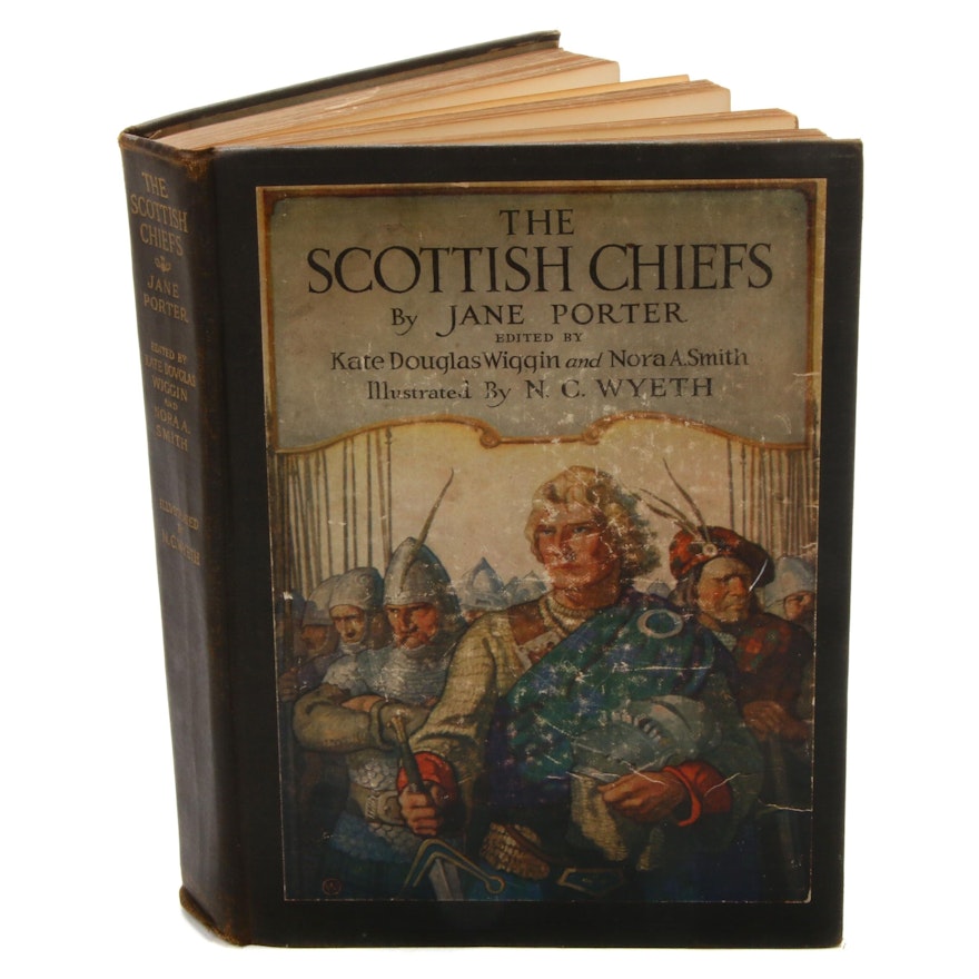 1926 "The Scottish Chiefs" by Jane Porter Illustrated by N.C. Wyeth