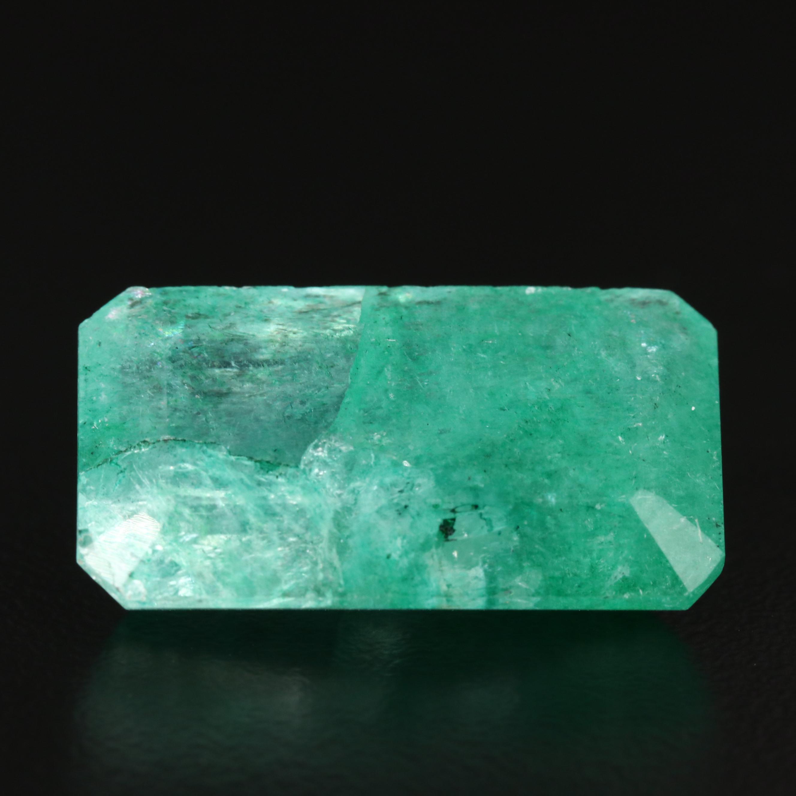 Loose 23.36 CT Dyed Beryl