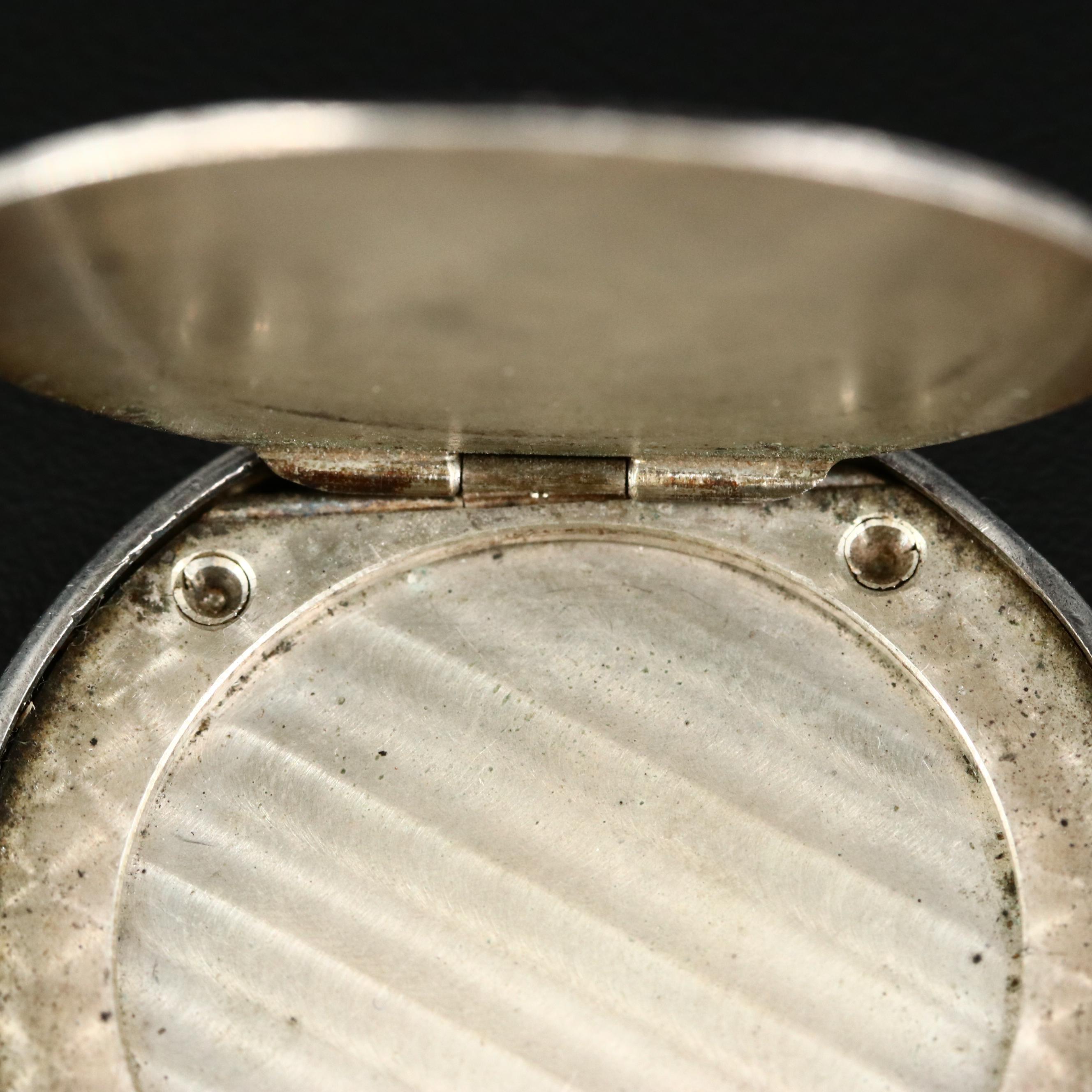 "Opium Dollar Locket" 1875-S Trade Silver Dollar