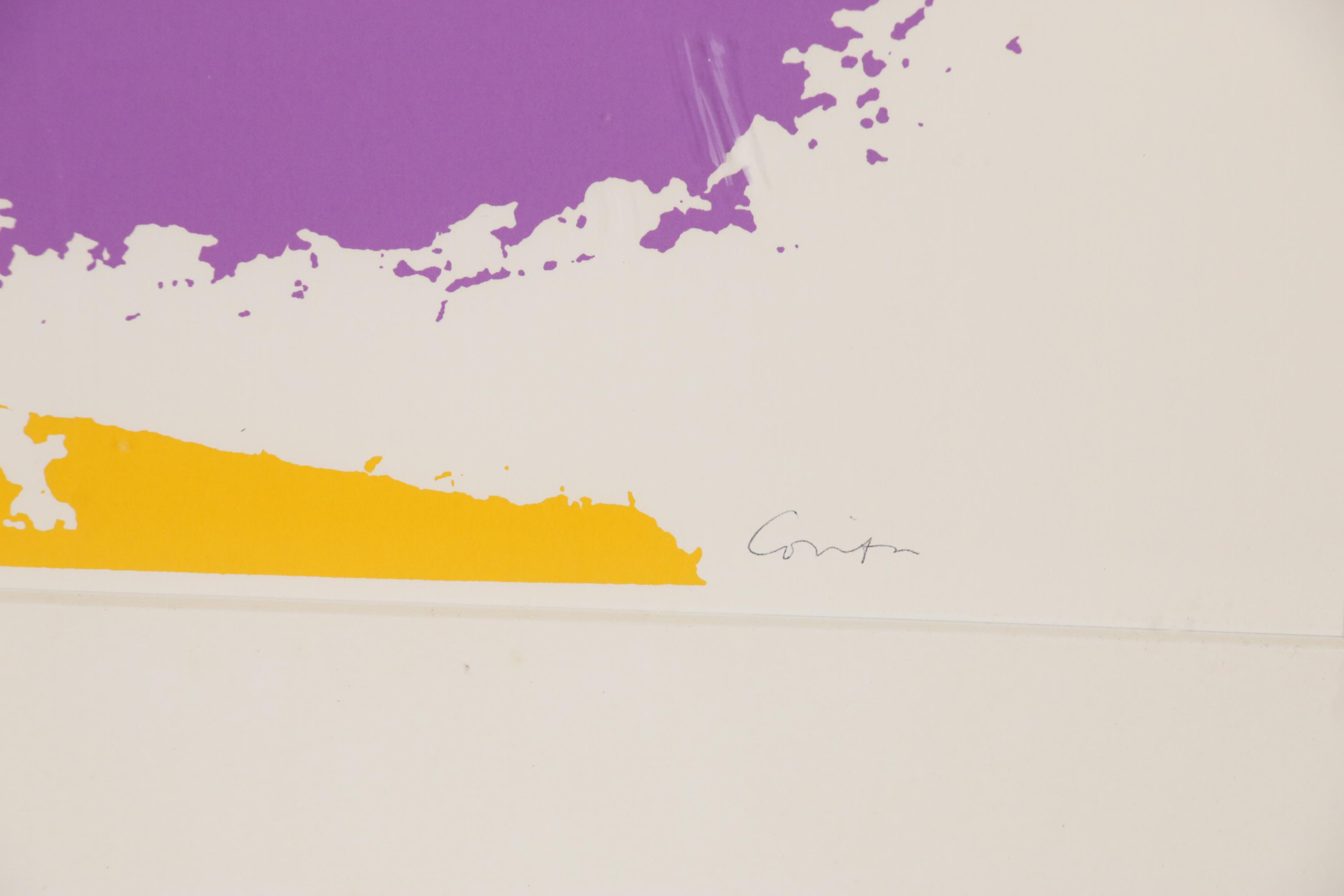 Sister Mary Corita Kent Serigraph "The Eye in the Sun"