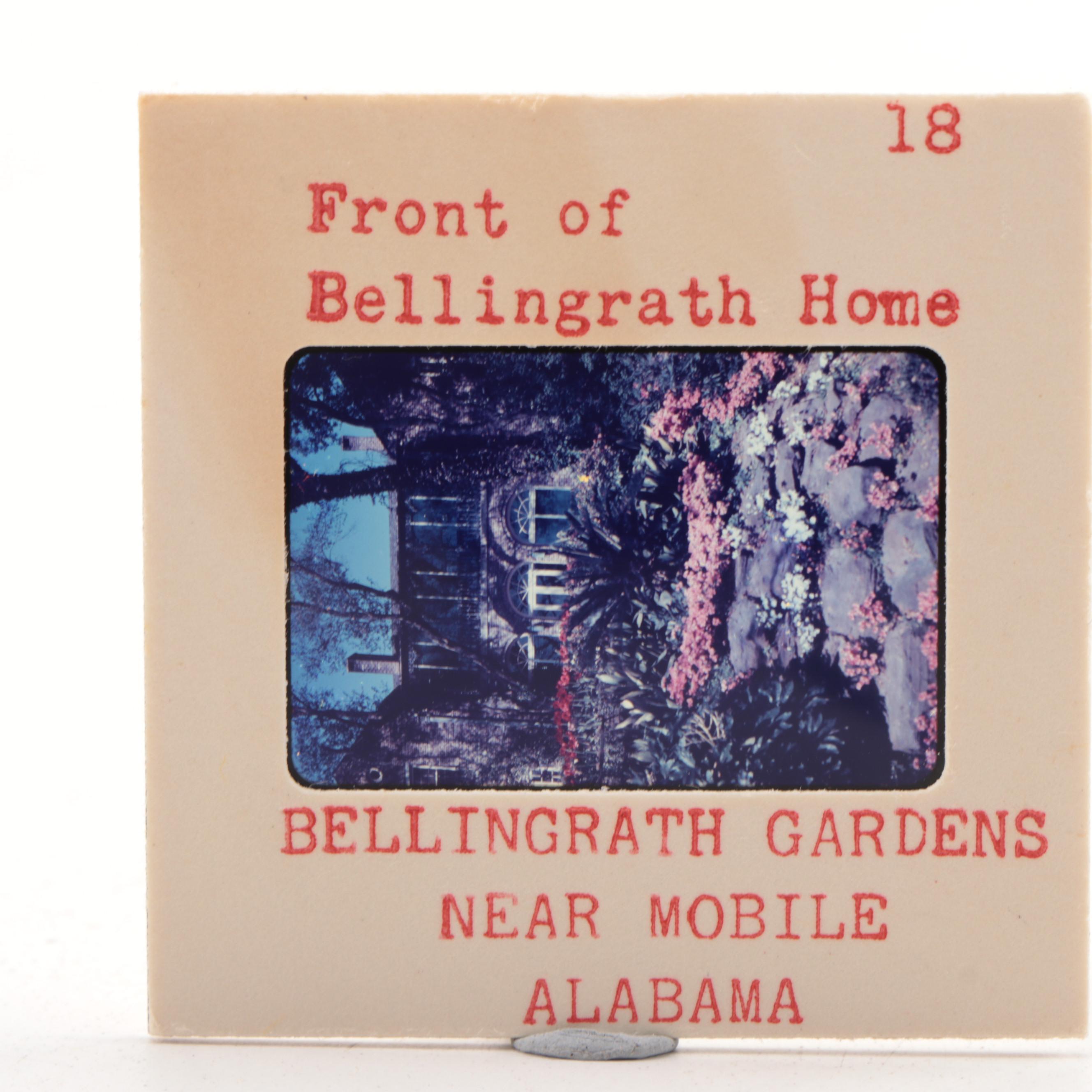 Kodak Kodaslide Model 2A Projector with Case and Bellingrath Gardens Slides