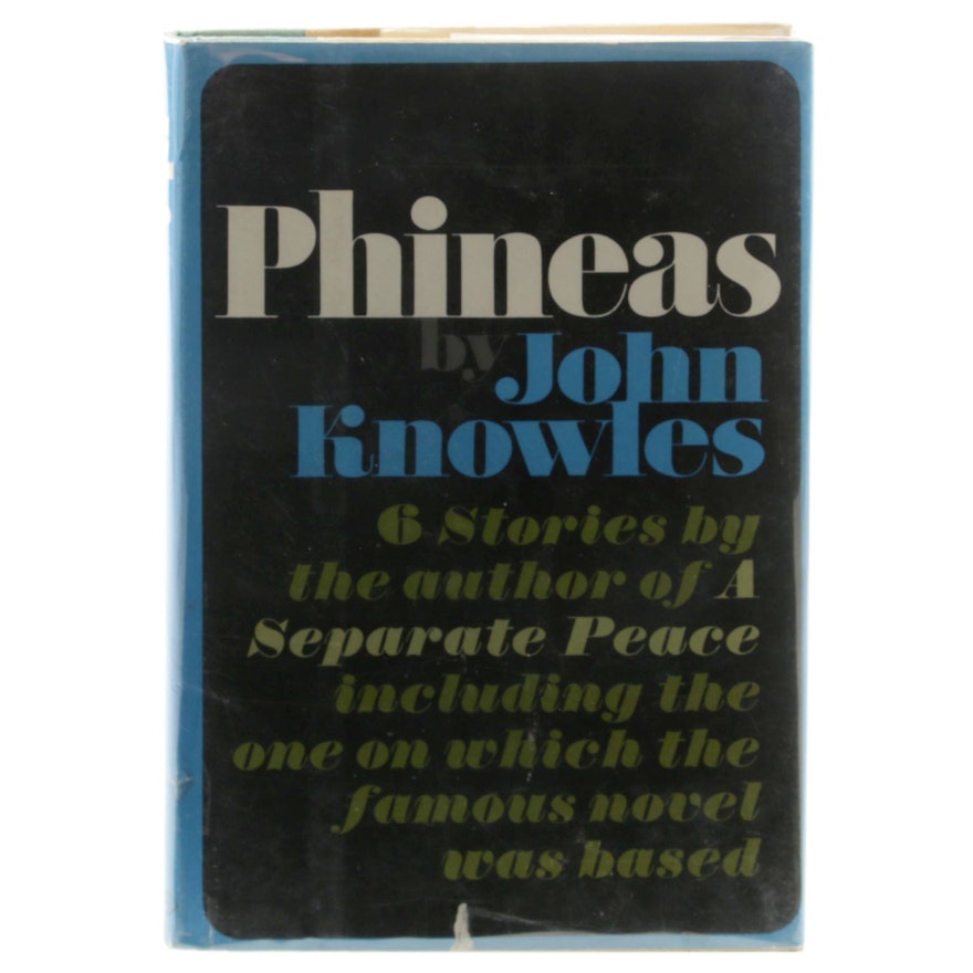 1968 First Printing "Phineas: Six Stories" by John Knowles