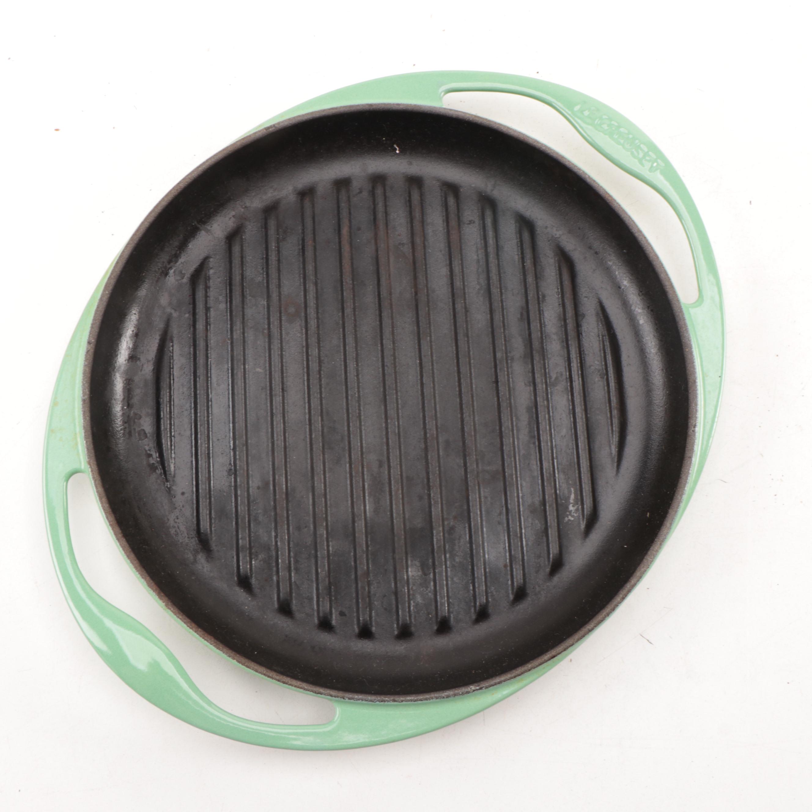 Le Creuset Enameled Cast Iron Skillet Grill
