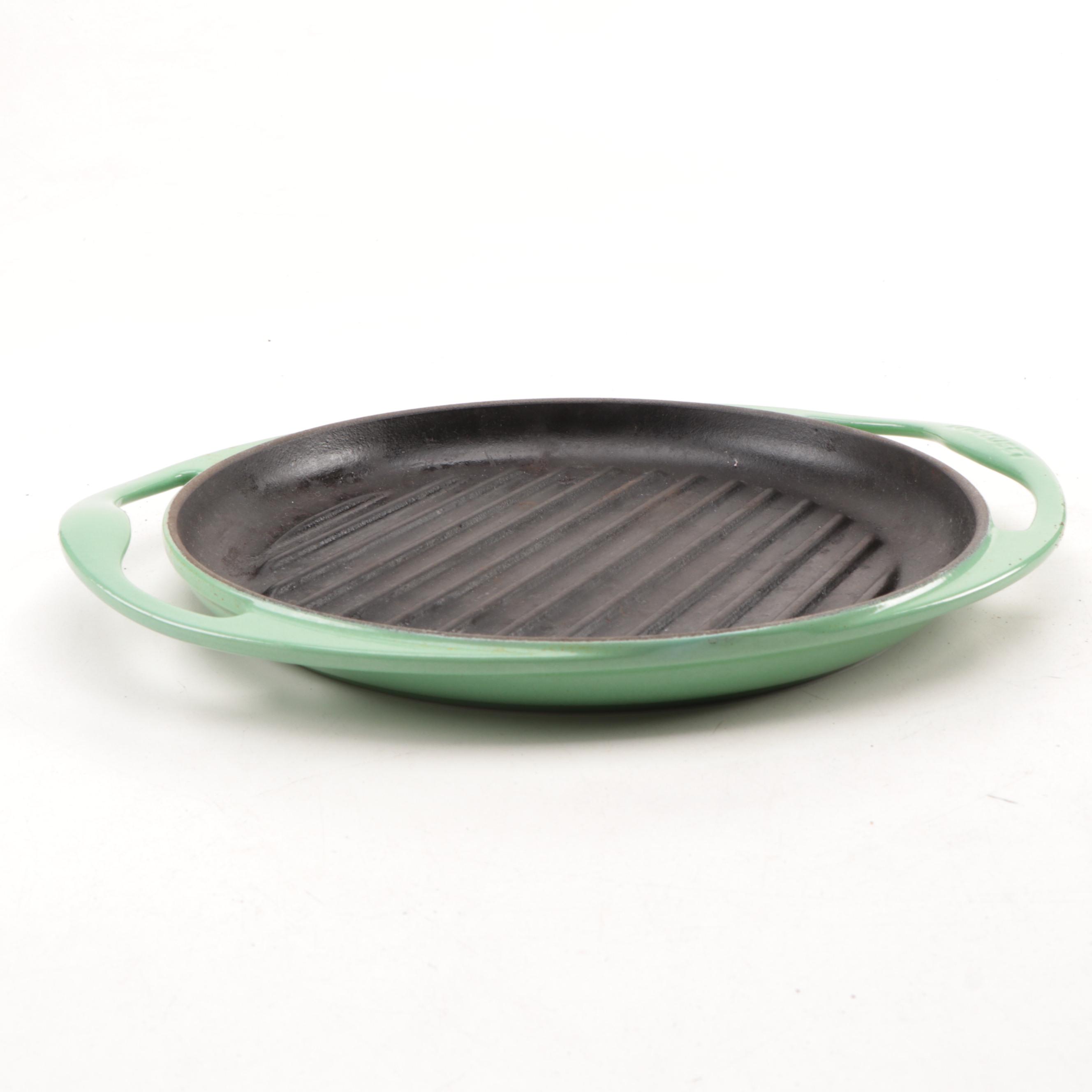 Le Creuset Enameled Cast Iron Skillet Grill