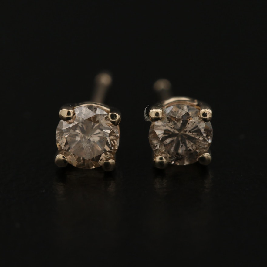 14K 0.47 CTW Diamond Stud Earrings