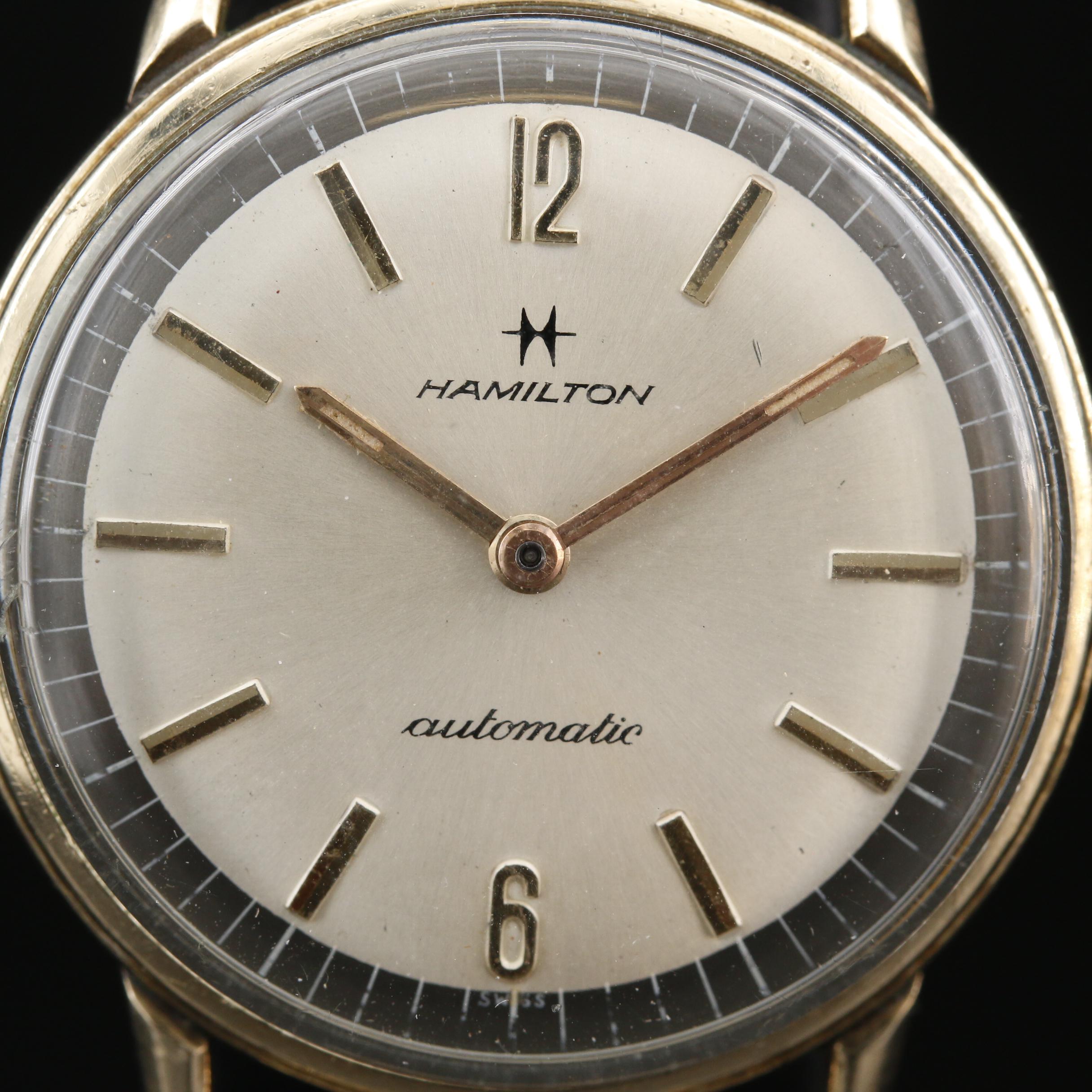 Vintage Hamilton Rolled Gold Plate Automatic Watch
