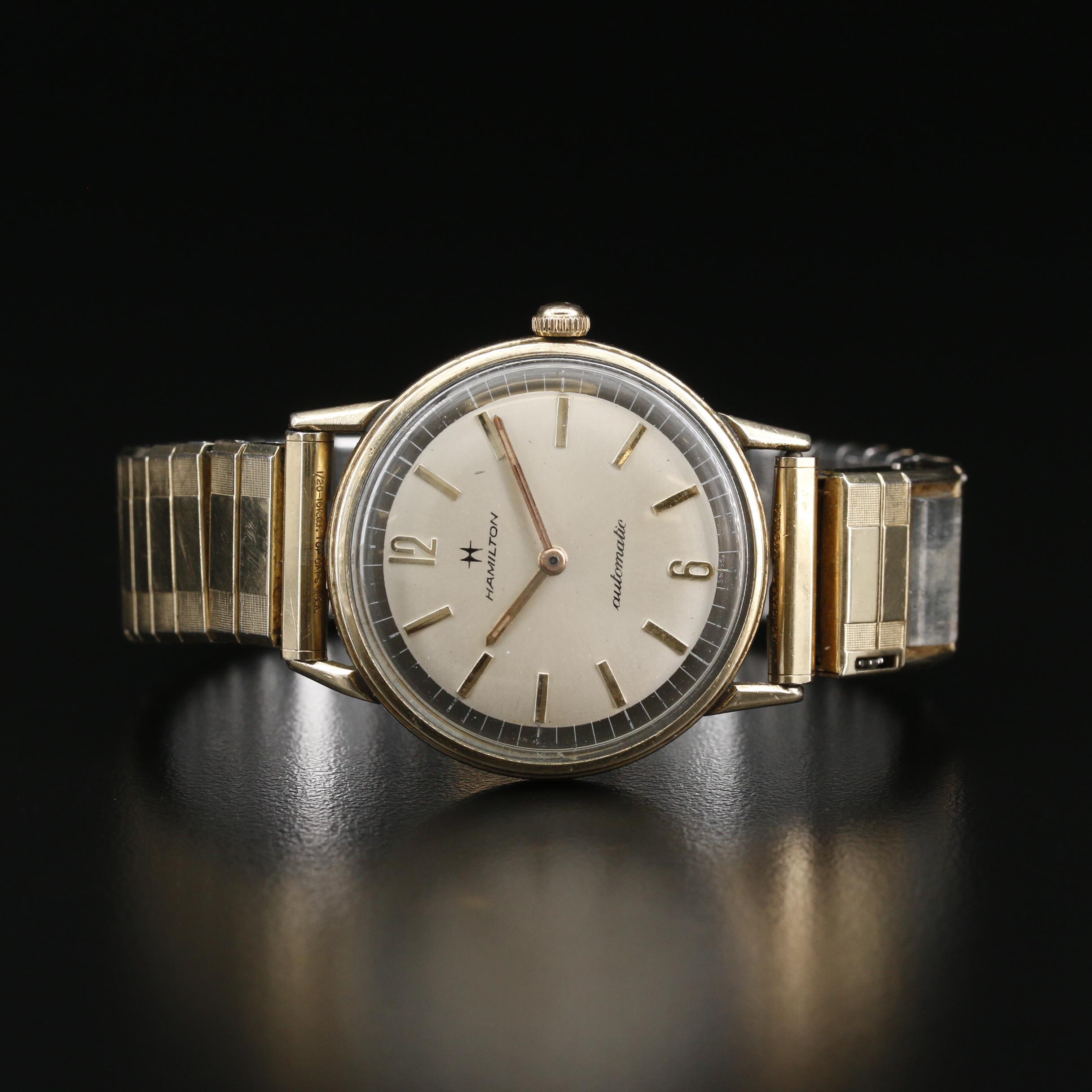 Vintage Hamilton Rolled Gold Plate Automatic Watch