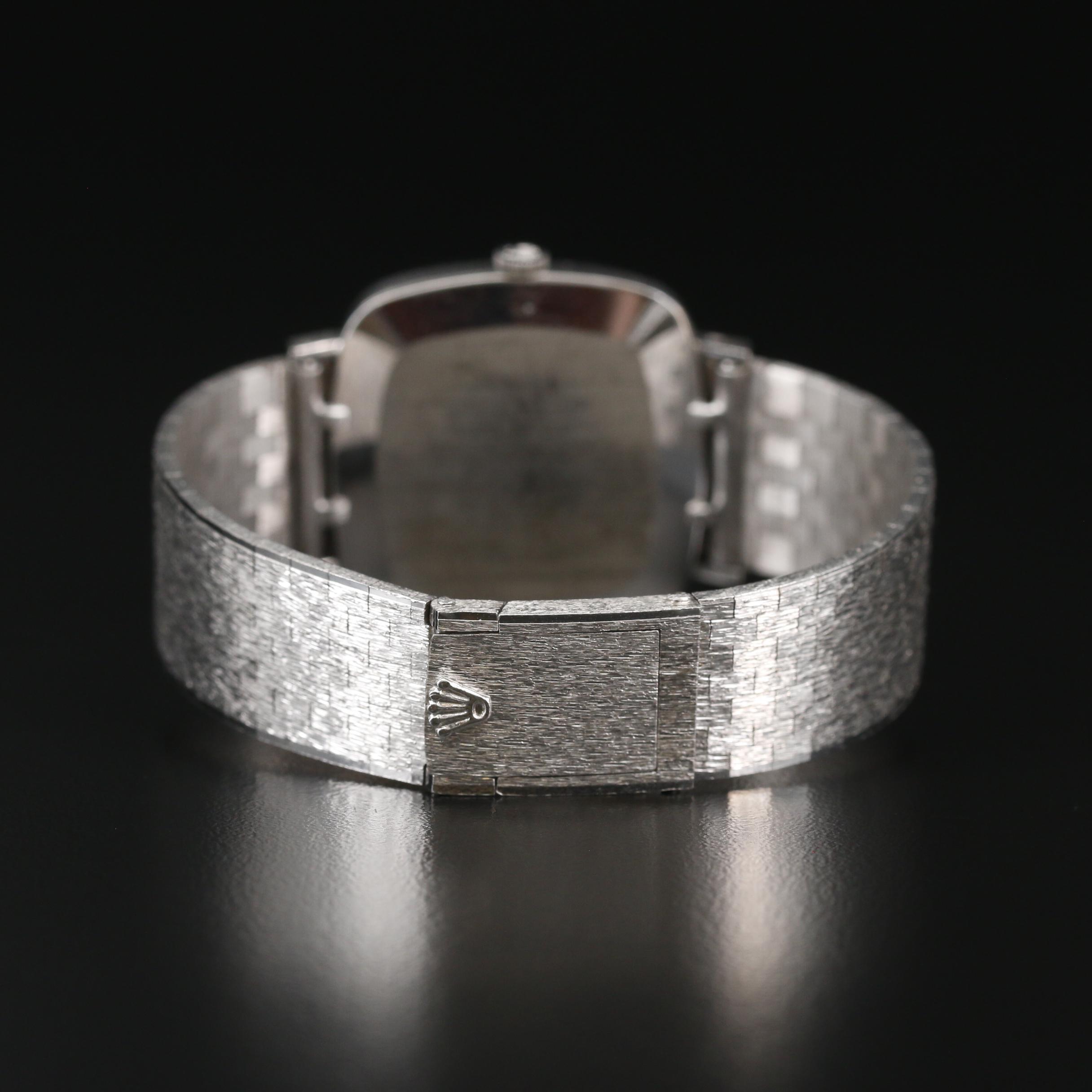 Rolex Cellini 18K Gold Stem Wind Watch, Circa 1970