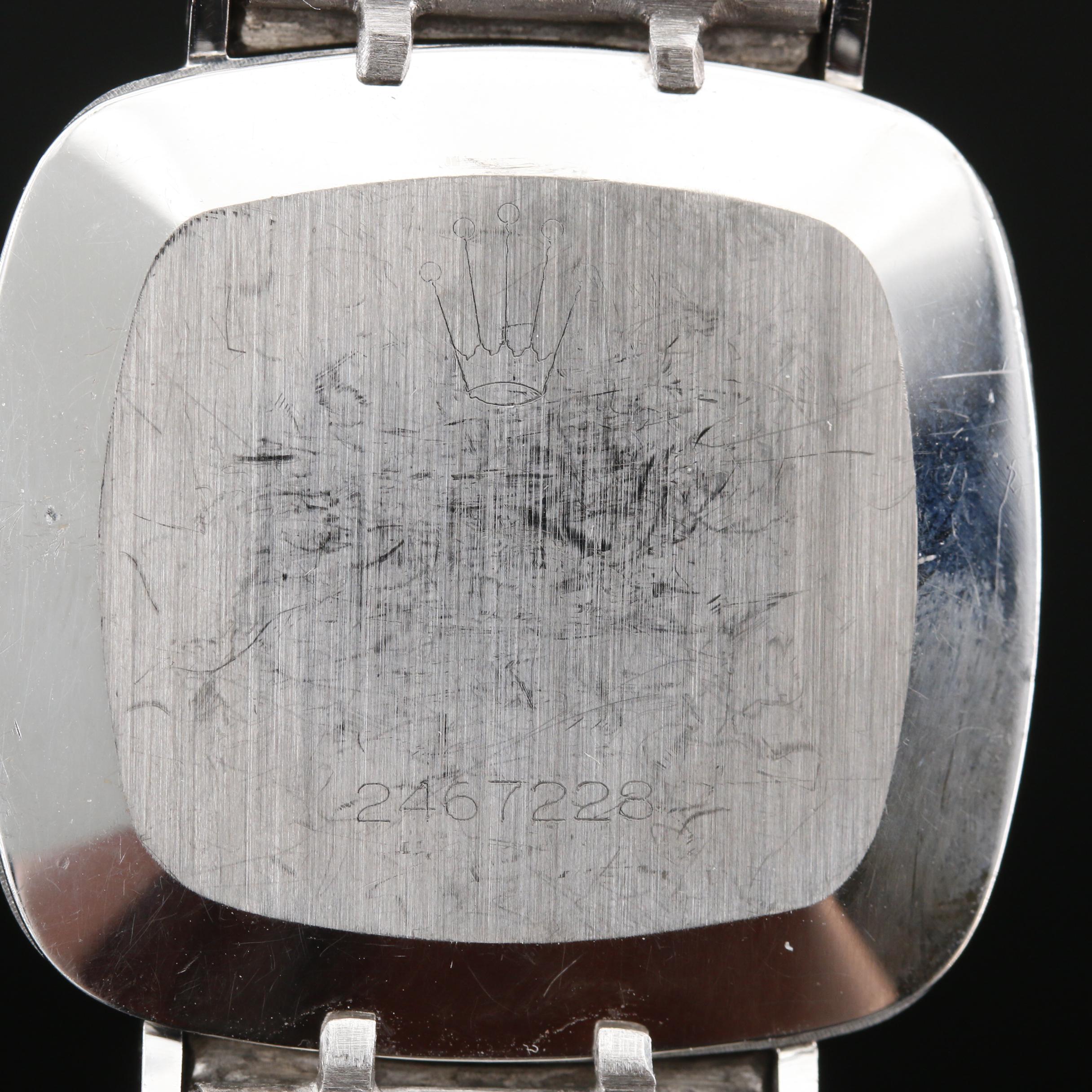 Rolex Cellini 18K Gold Stem Wind Watch, Circa 1970