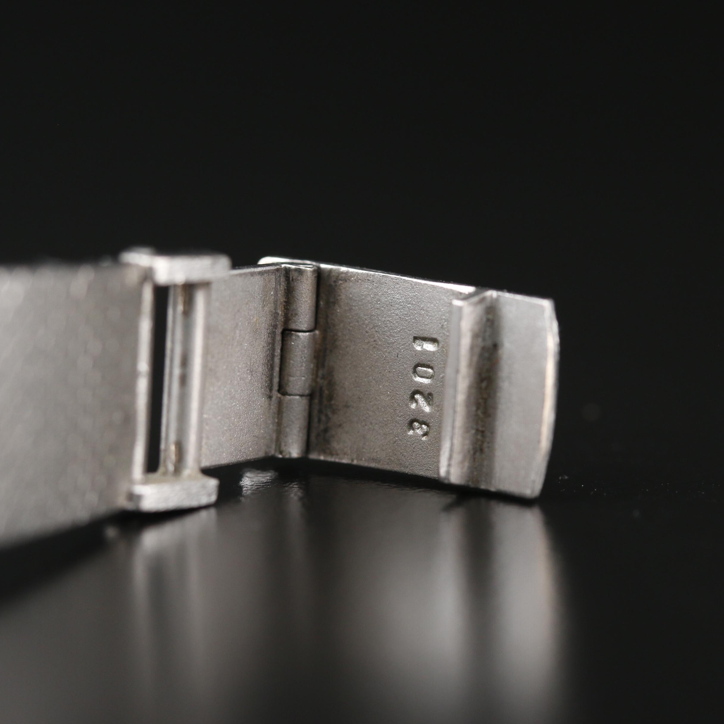 Rolex Cellini 18K White Gold Stem Wind Watch, Circa 1975