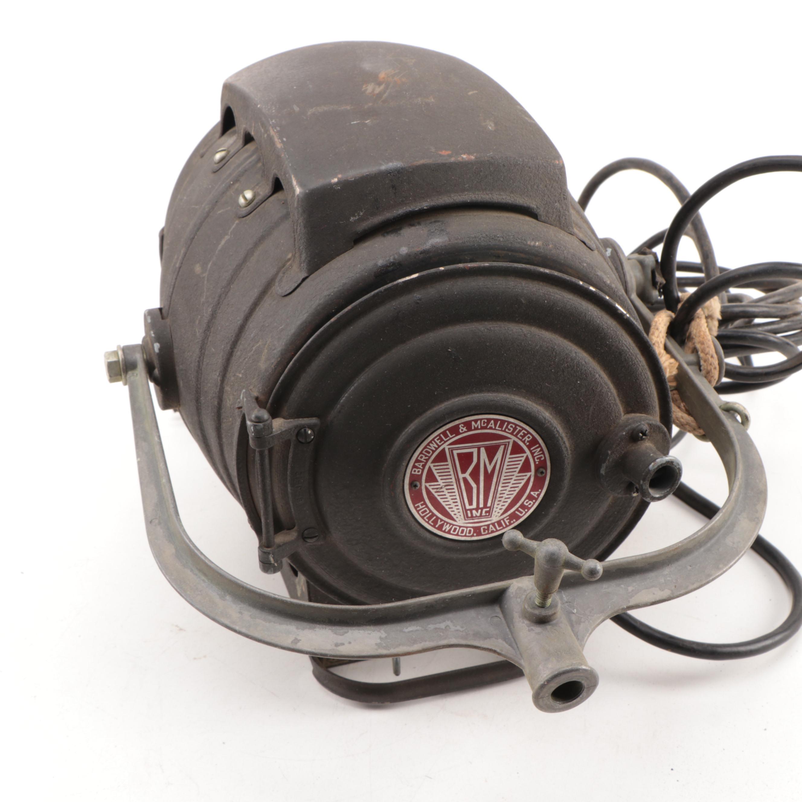 Bardwell & McAlister Film Studio Keg-Lite, Mid-20th Century