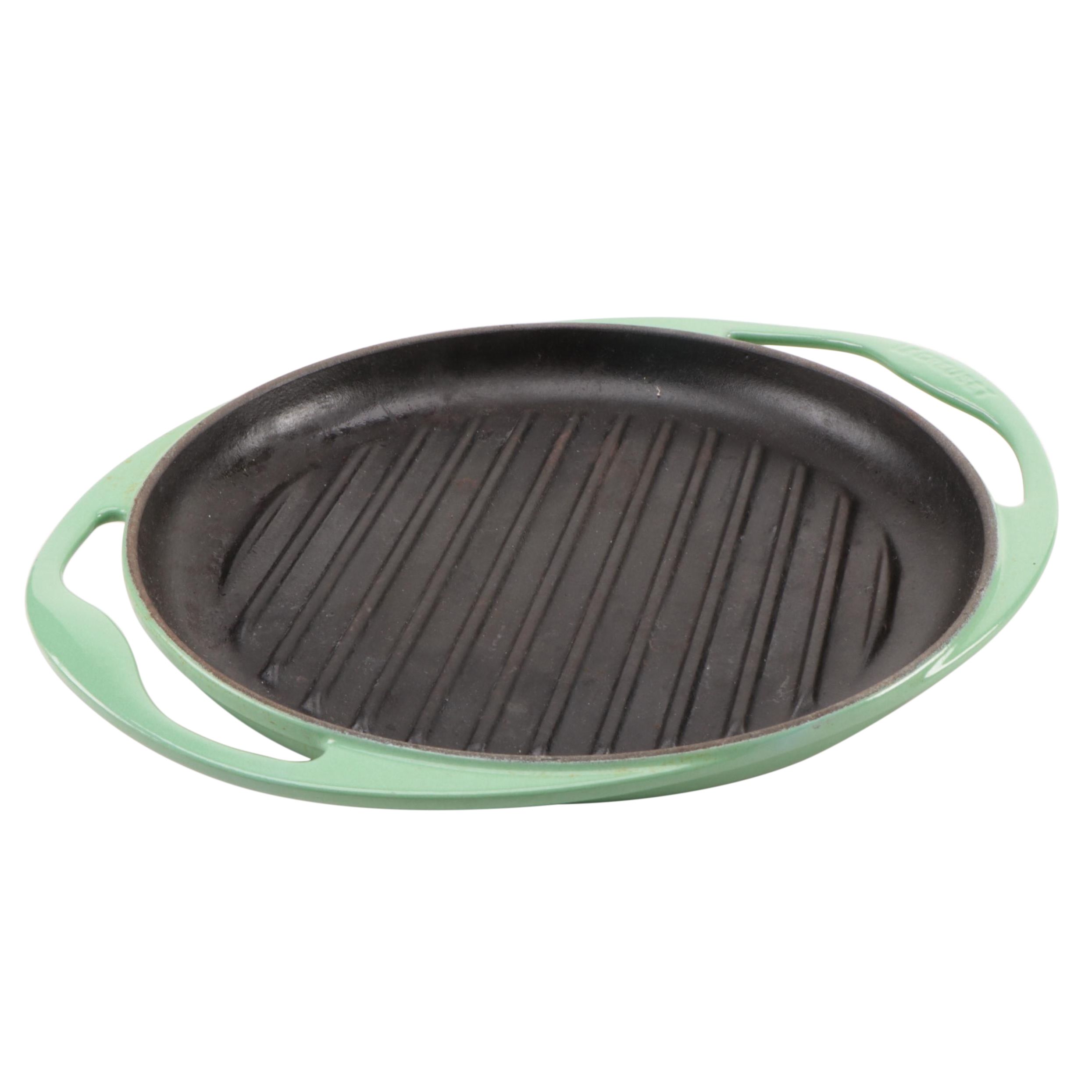 Le Creuset Enameled Cast Iron Skillet Grill