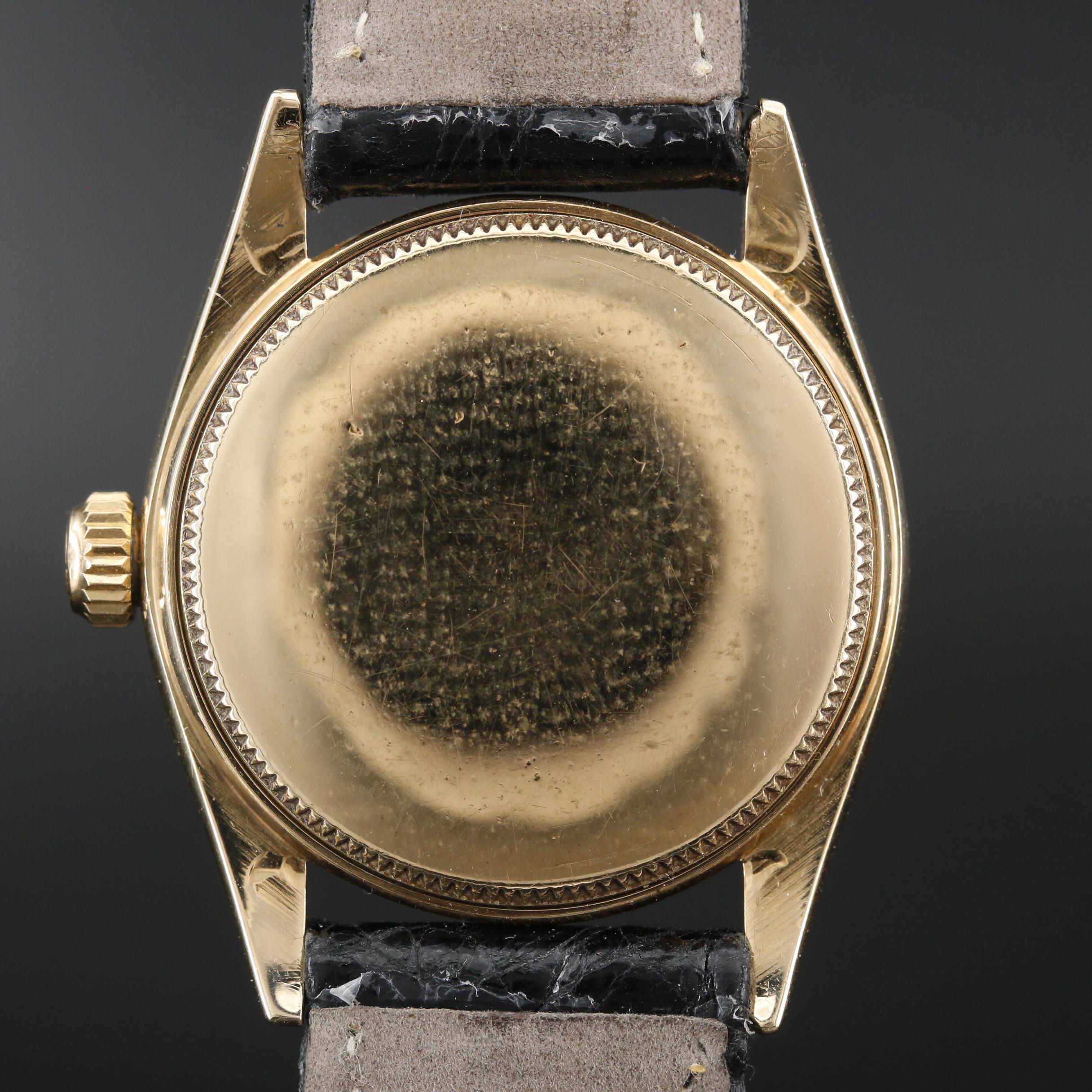1957 Rolex Oyster Perpetual 14K Gold Automatic Watch