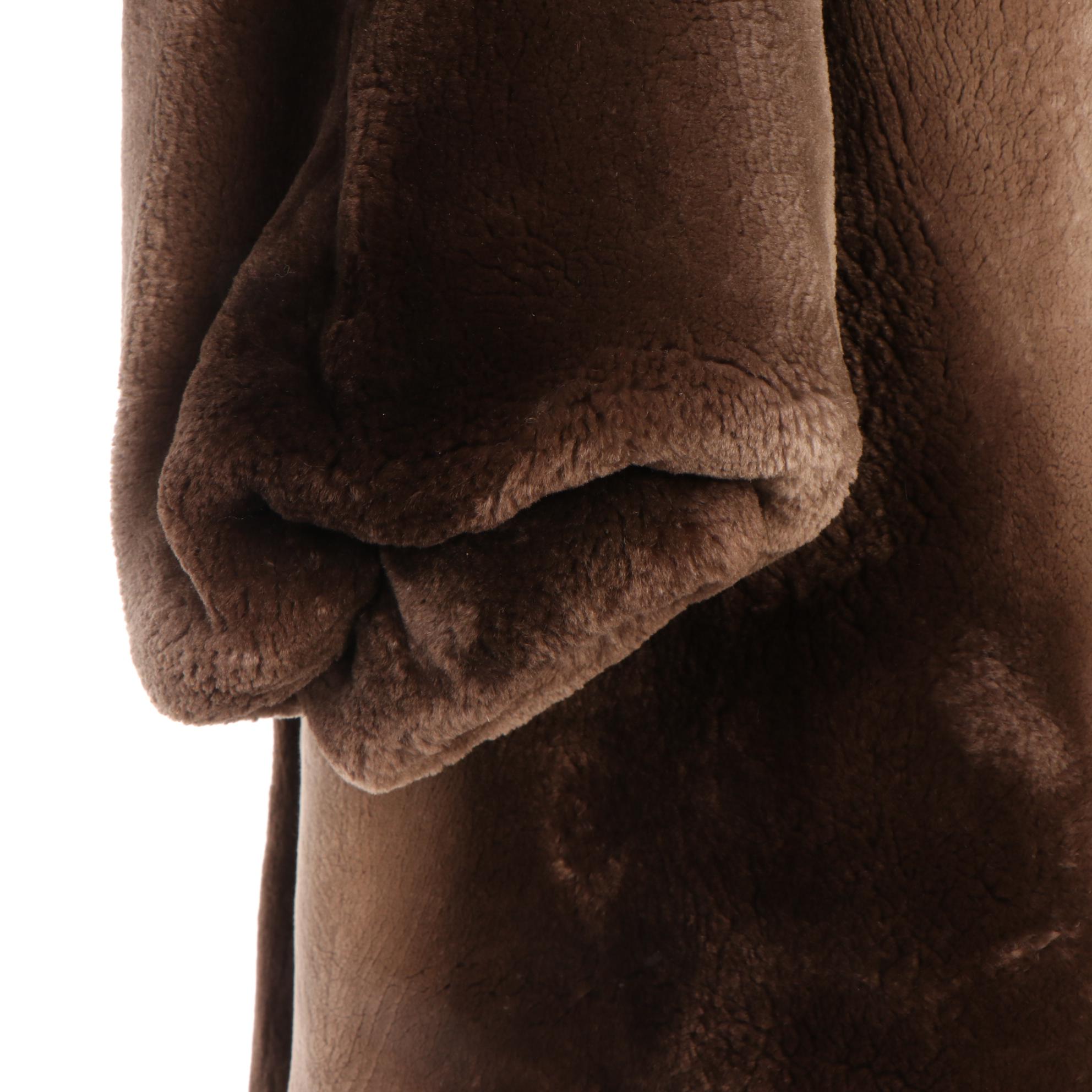 Birger Christensen Phantom Sheared Beaver Fur Coat from Saks Fifth Avenue