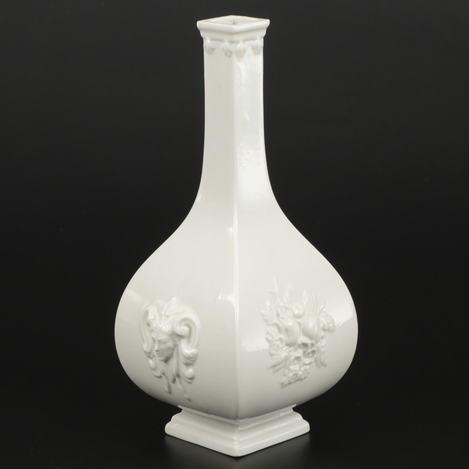 Haviland MMA Reproduction Porcelain Vase after Early 18th Century Meissen