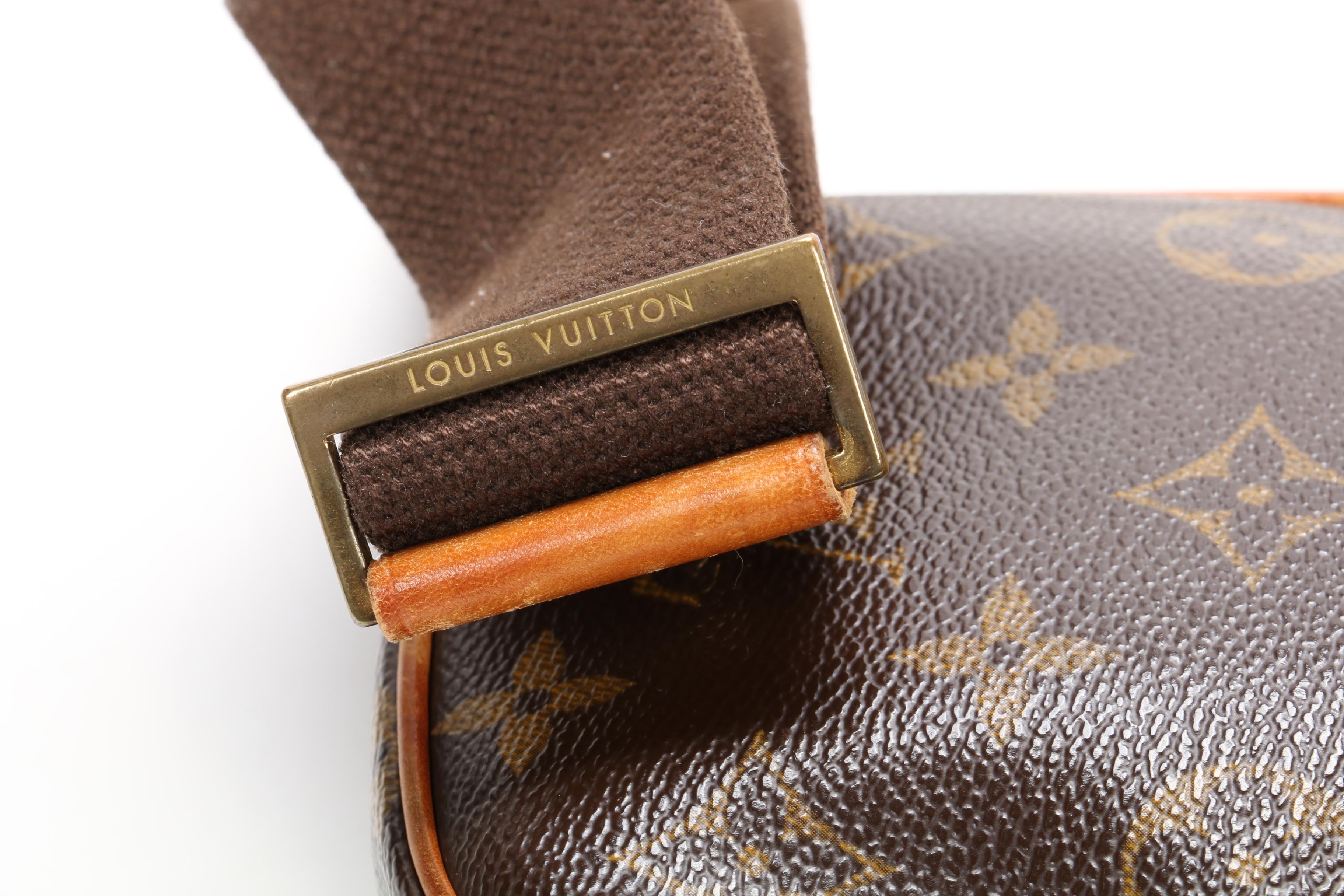 Louis Vuitton Belt Bag in Monogram Canvas and Vachetta Leather