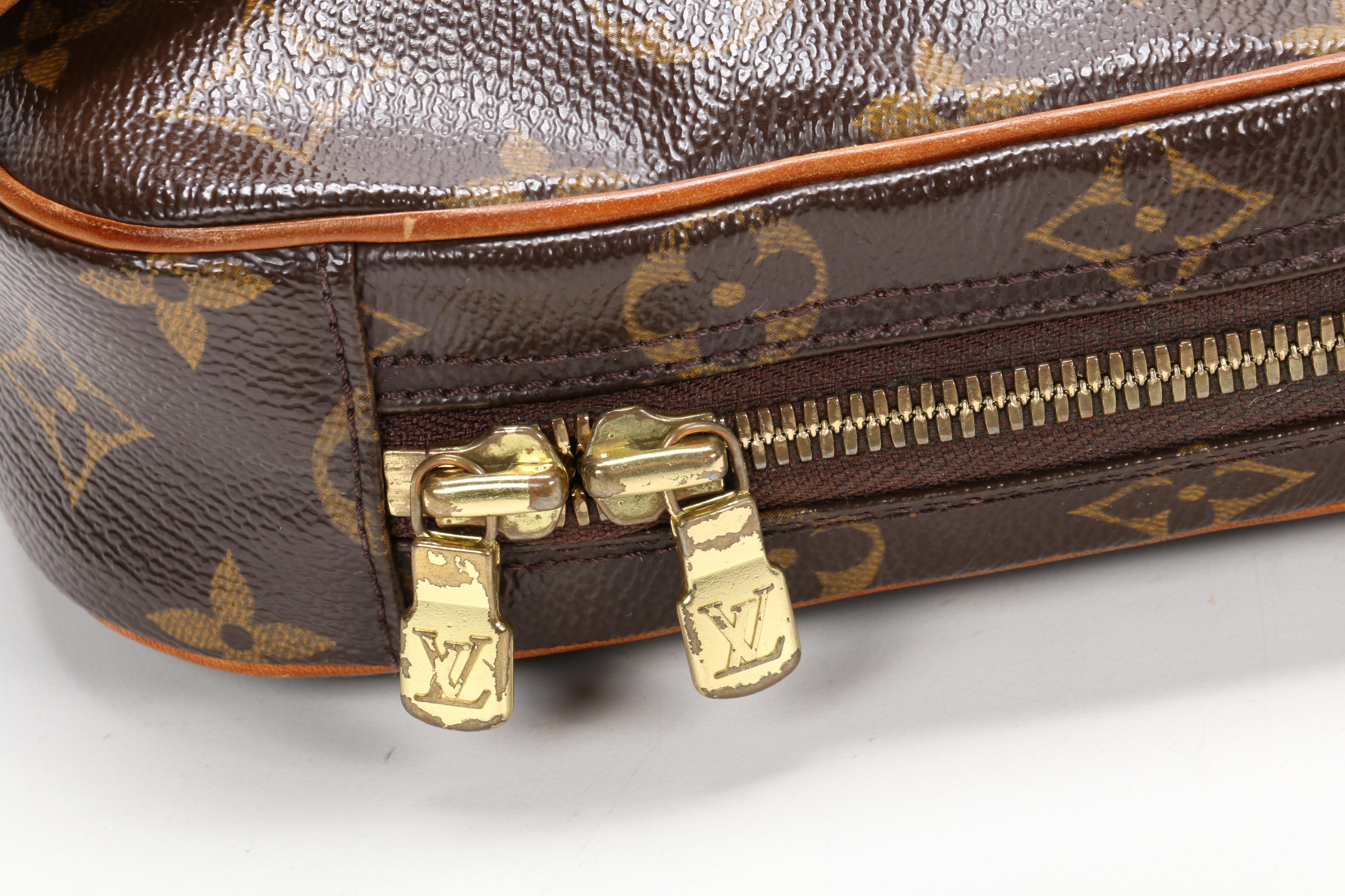 Louis Vuitton Belt Bag in Monogram Canvas and Vachetta Leather