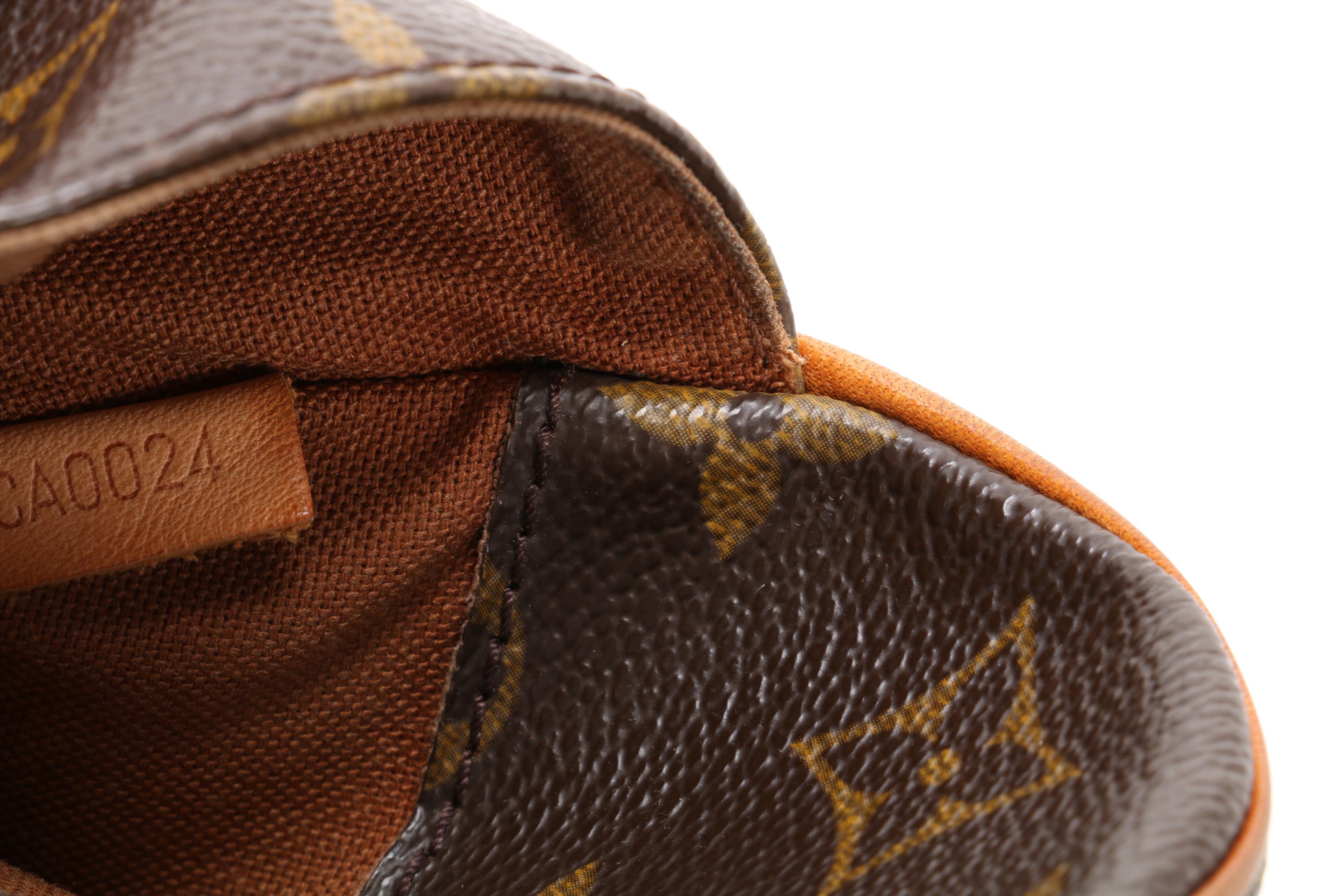 Louis Vuitton Belt Bag in Monogram Canvas and Vachetta Leather