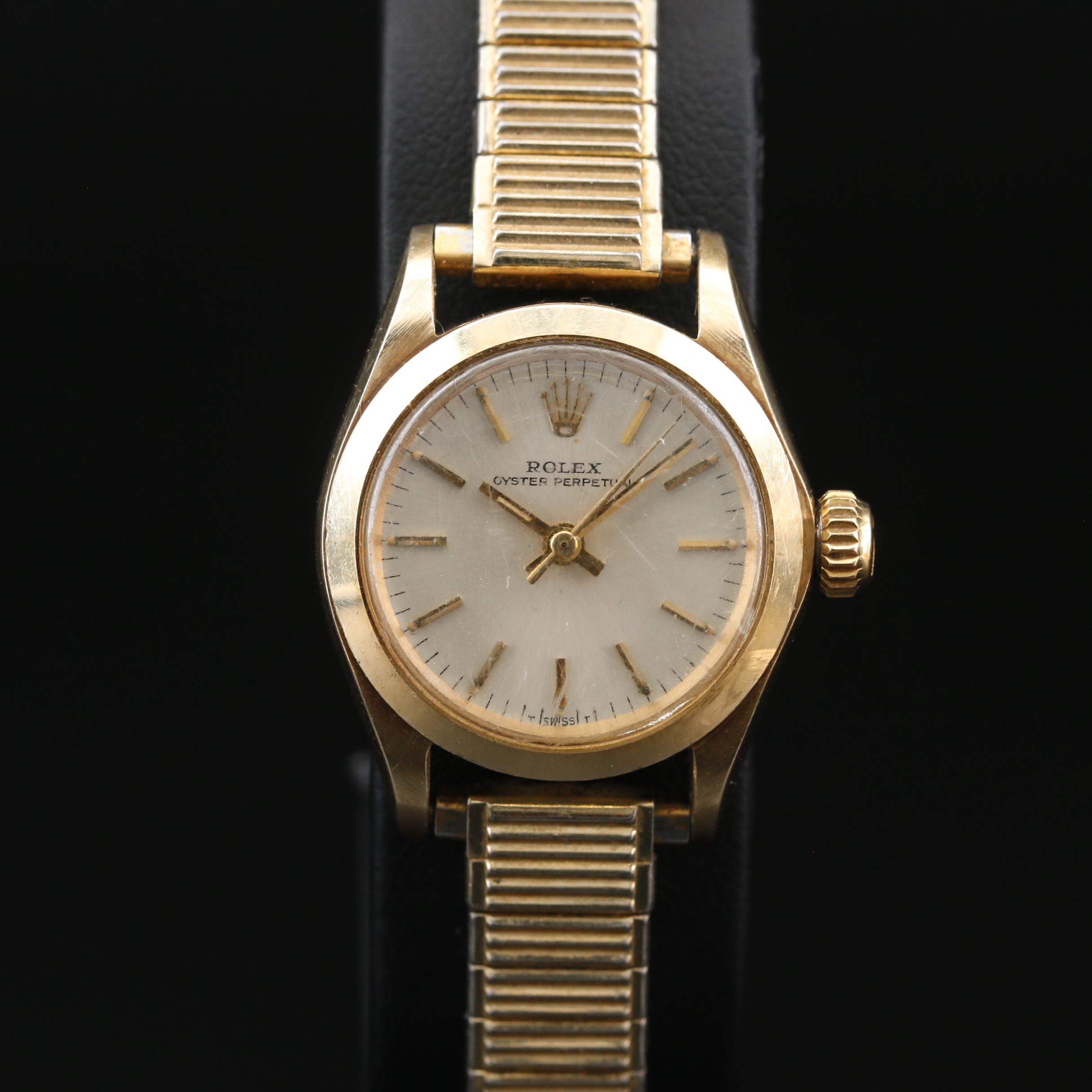 14K Rolex Oyster Perpetual Automatic Watch