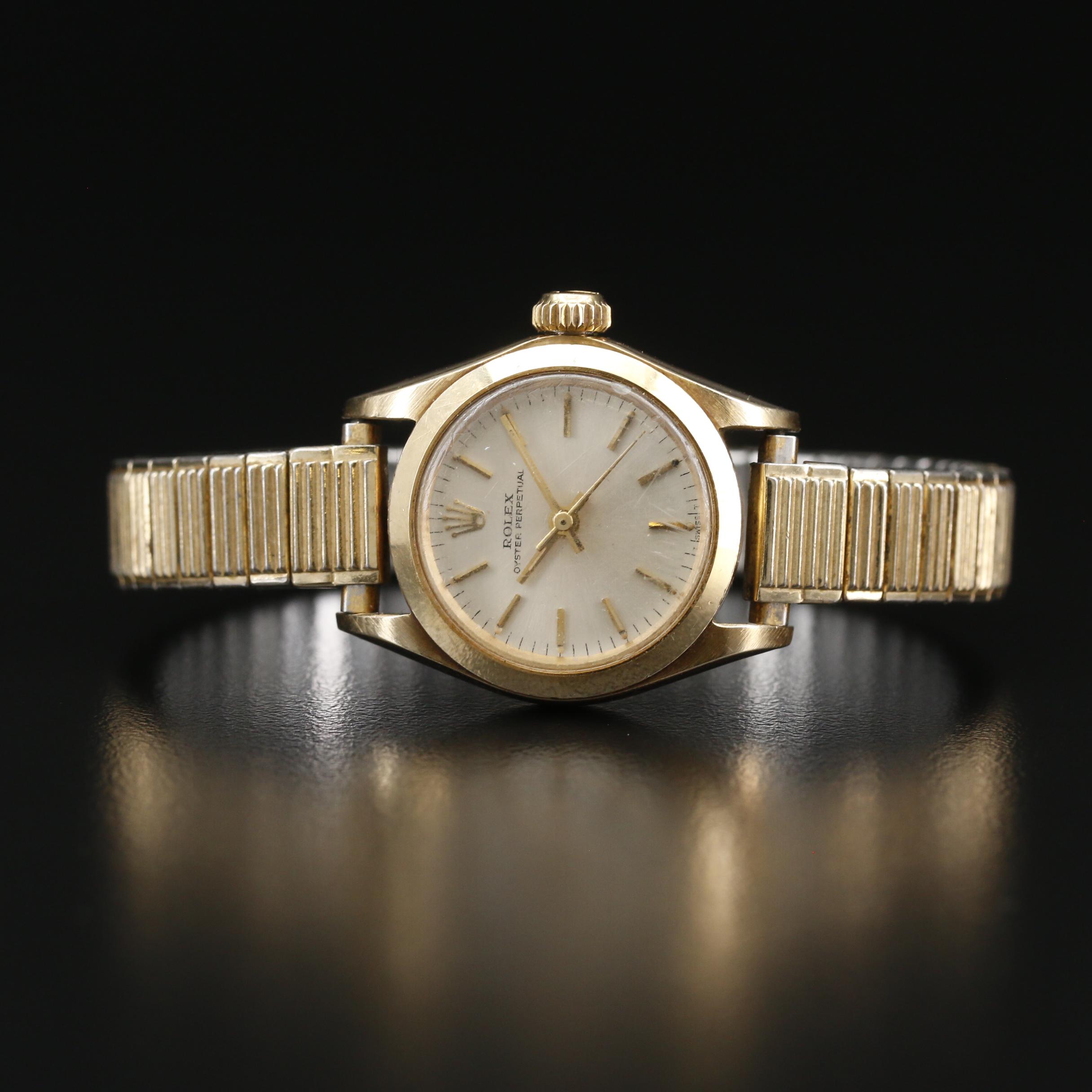 14K Rolex Oyster Perpetual Automatic Watch