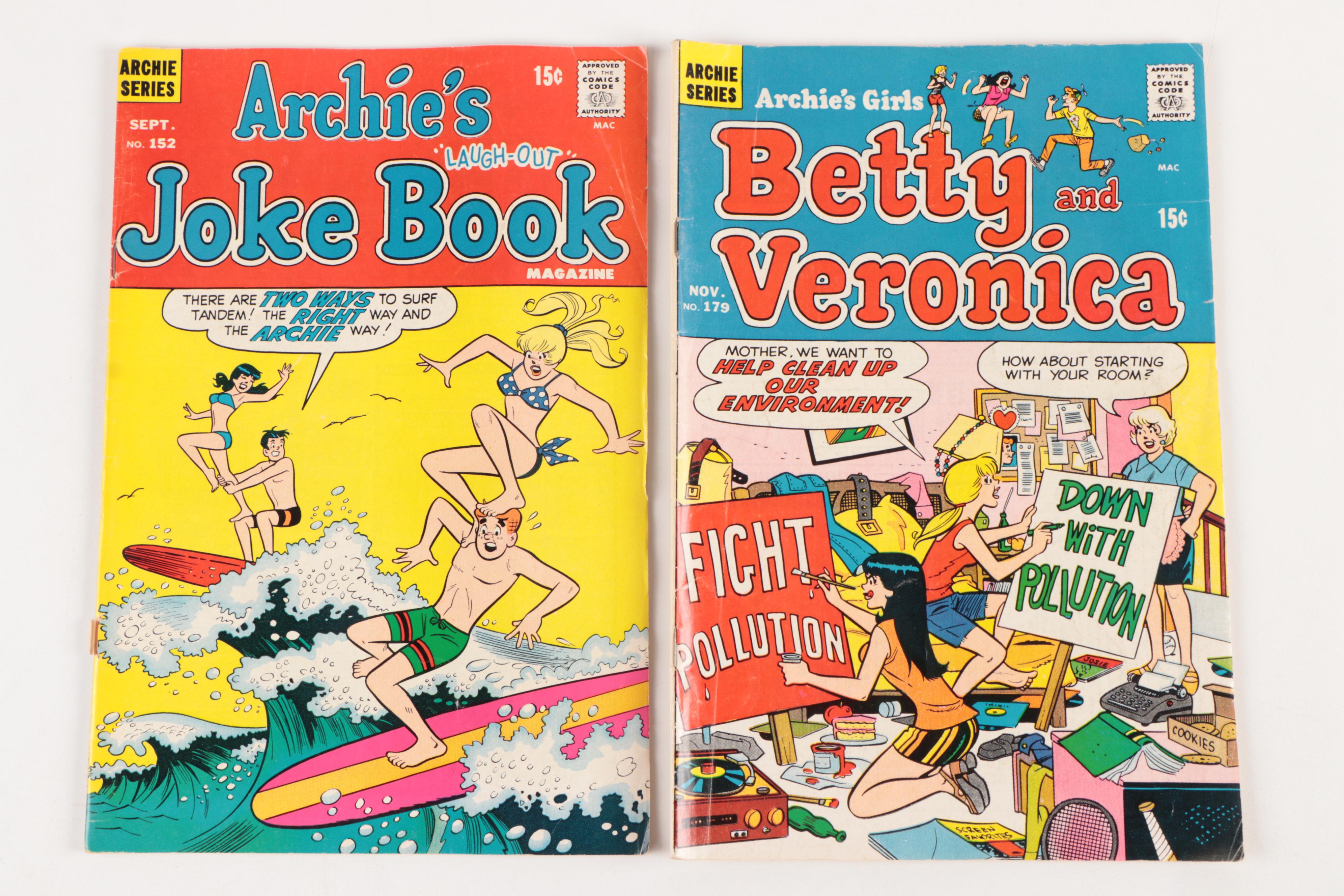 "Archie" Series Comic Books and More, Early 1970s